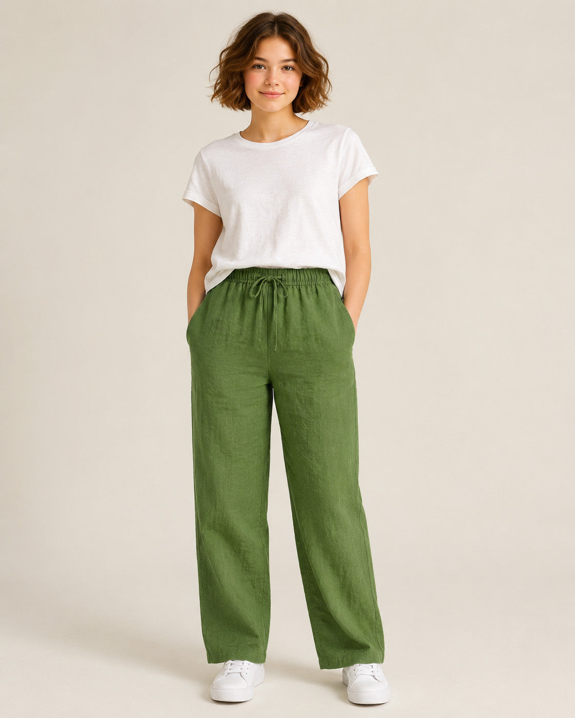 Kids Linen Trousers