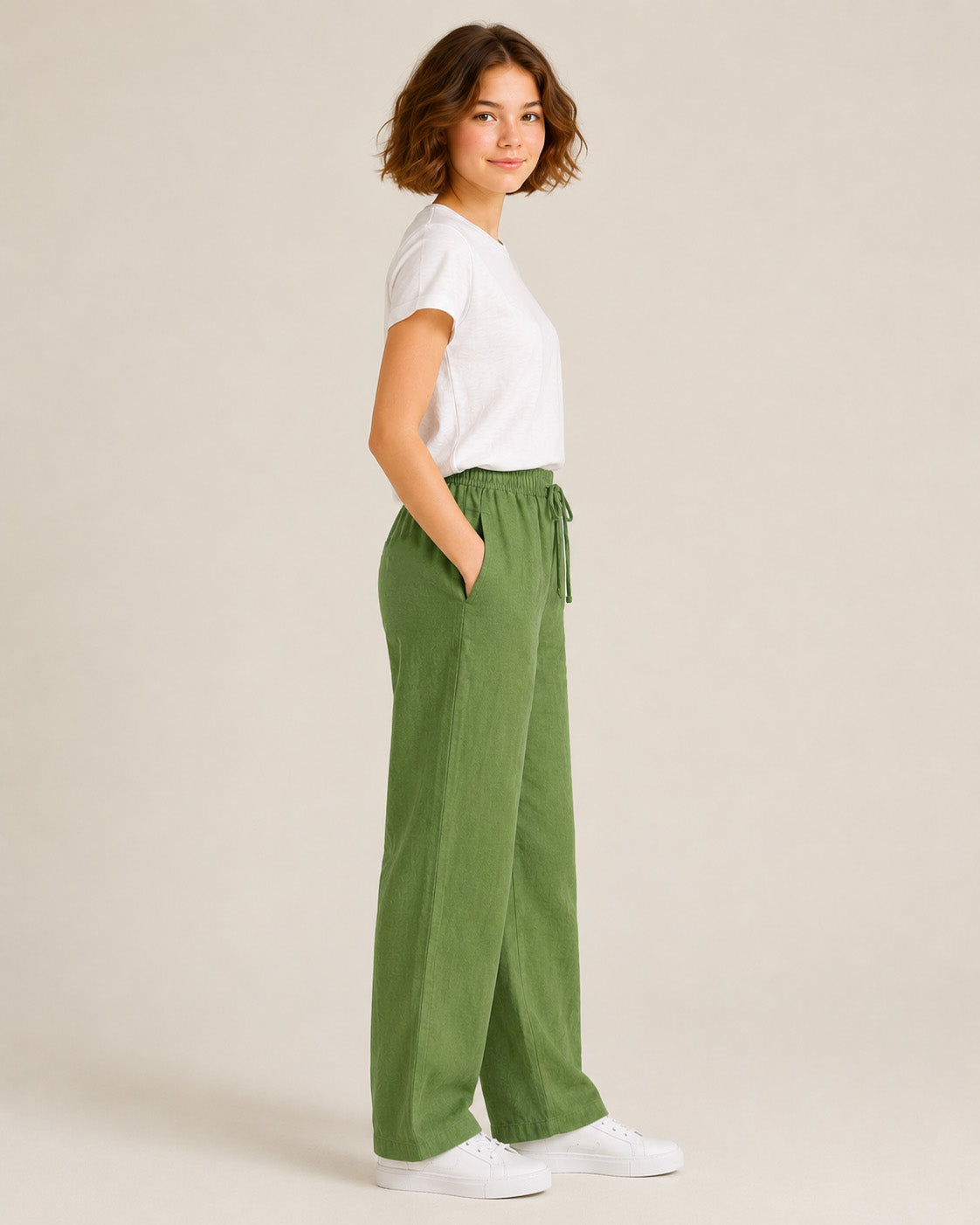 Kids Linen Trousers