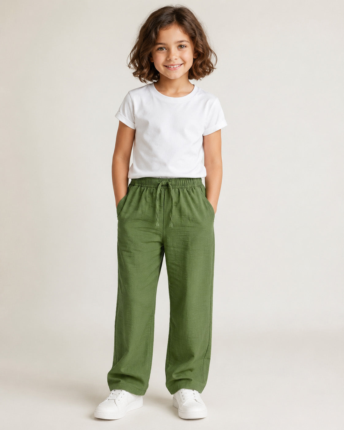 Kids Linen Trousers
