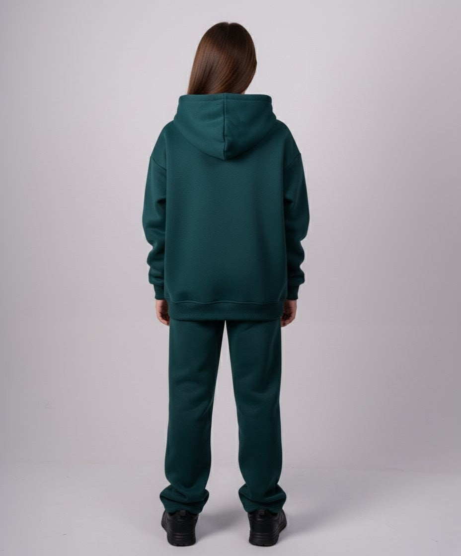 Kids Fleece Set | Teal