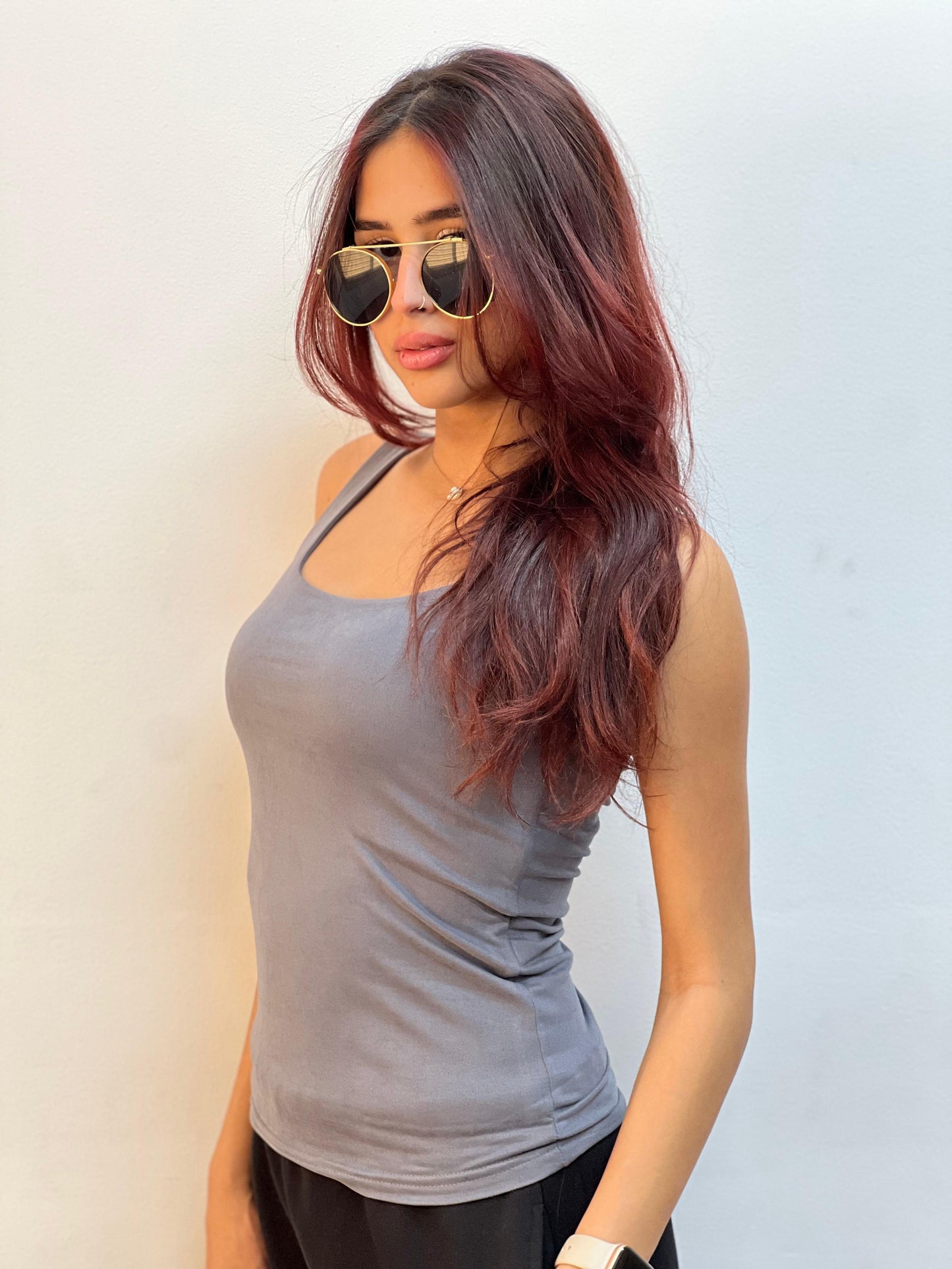 Basic Tank Top I In Gray