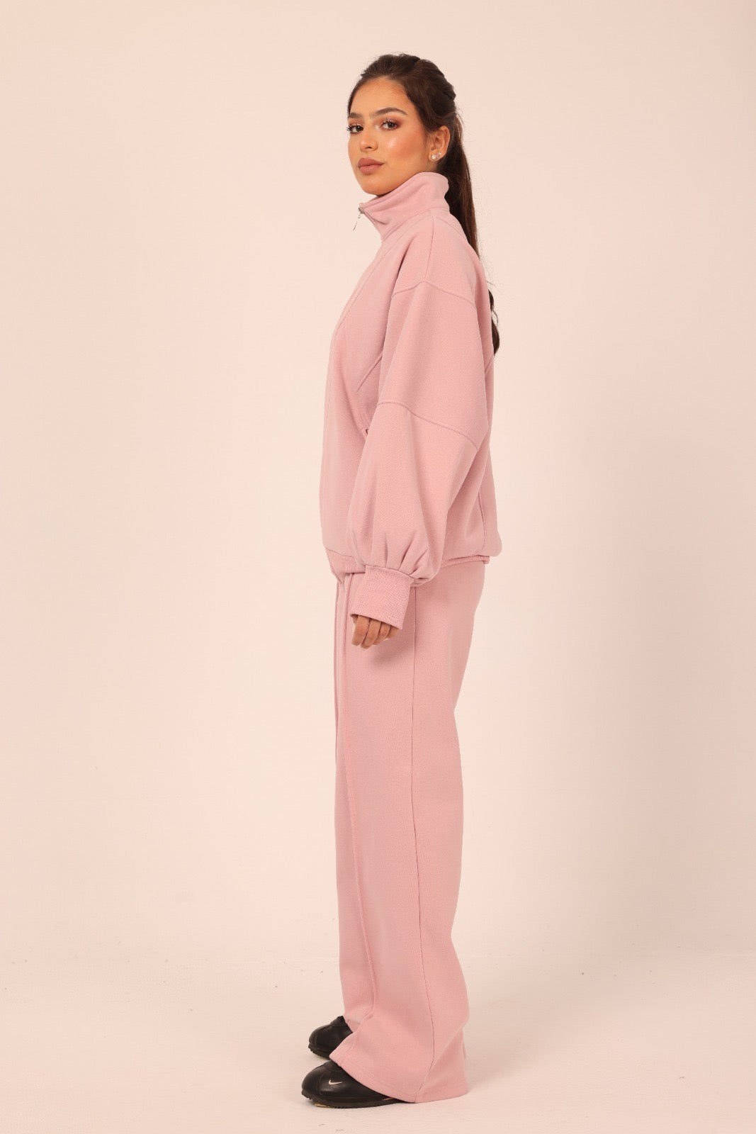 Soft Bomber Jacket Set