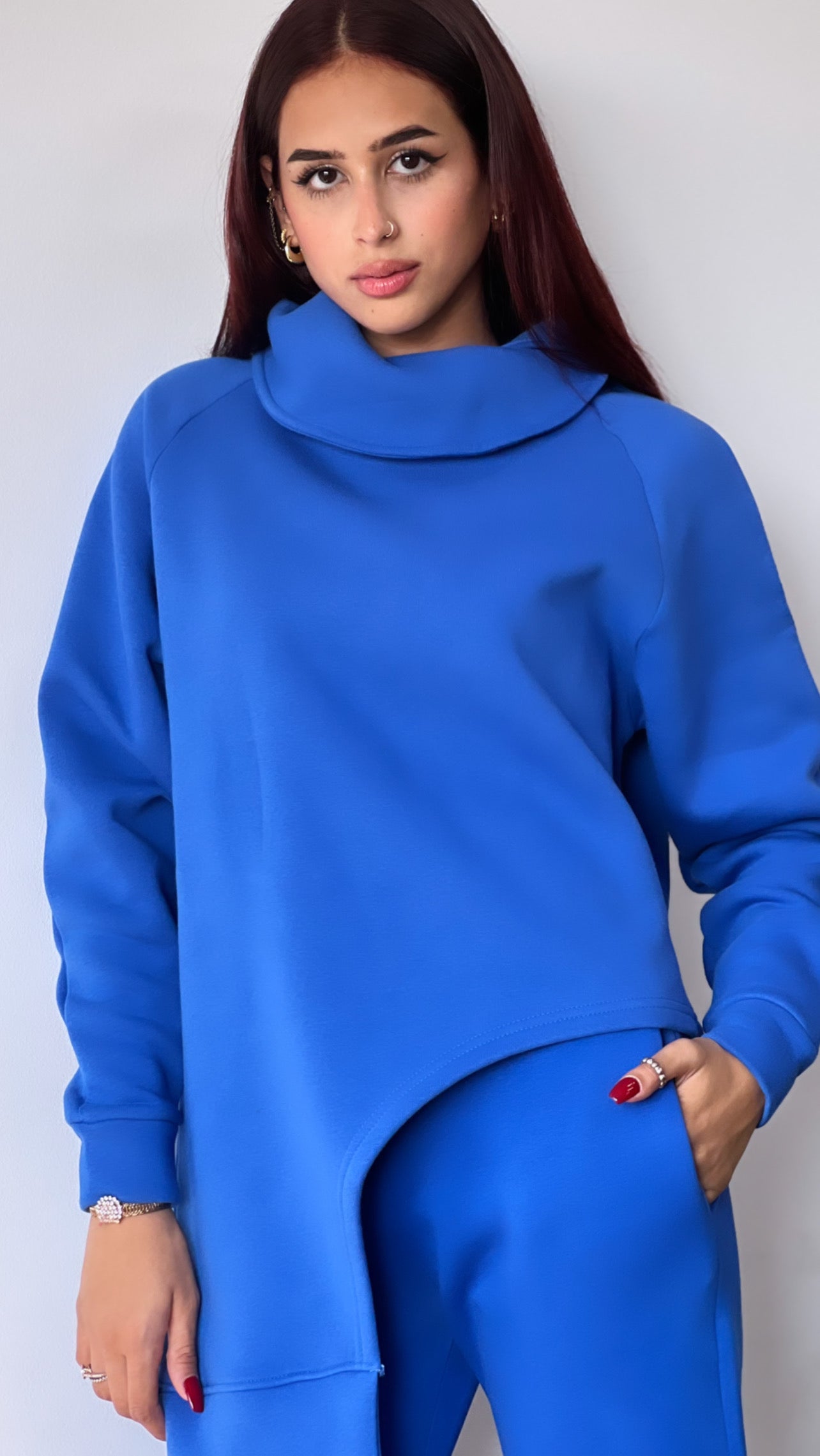 Slide Melton Sweatshirt
