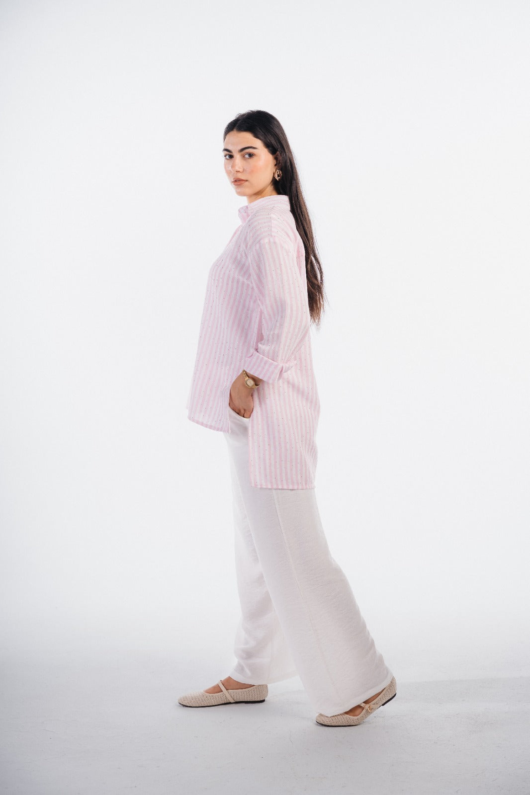 Sparkle Linen Shirt