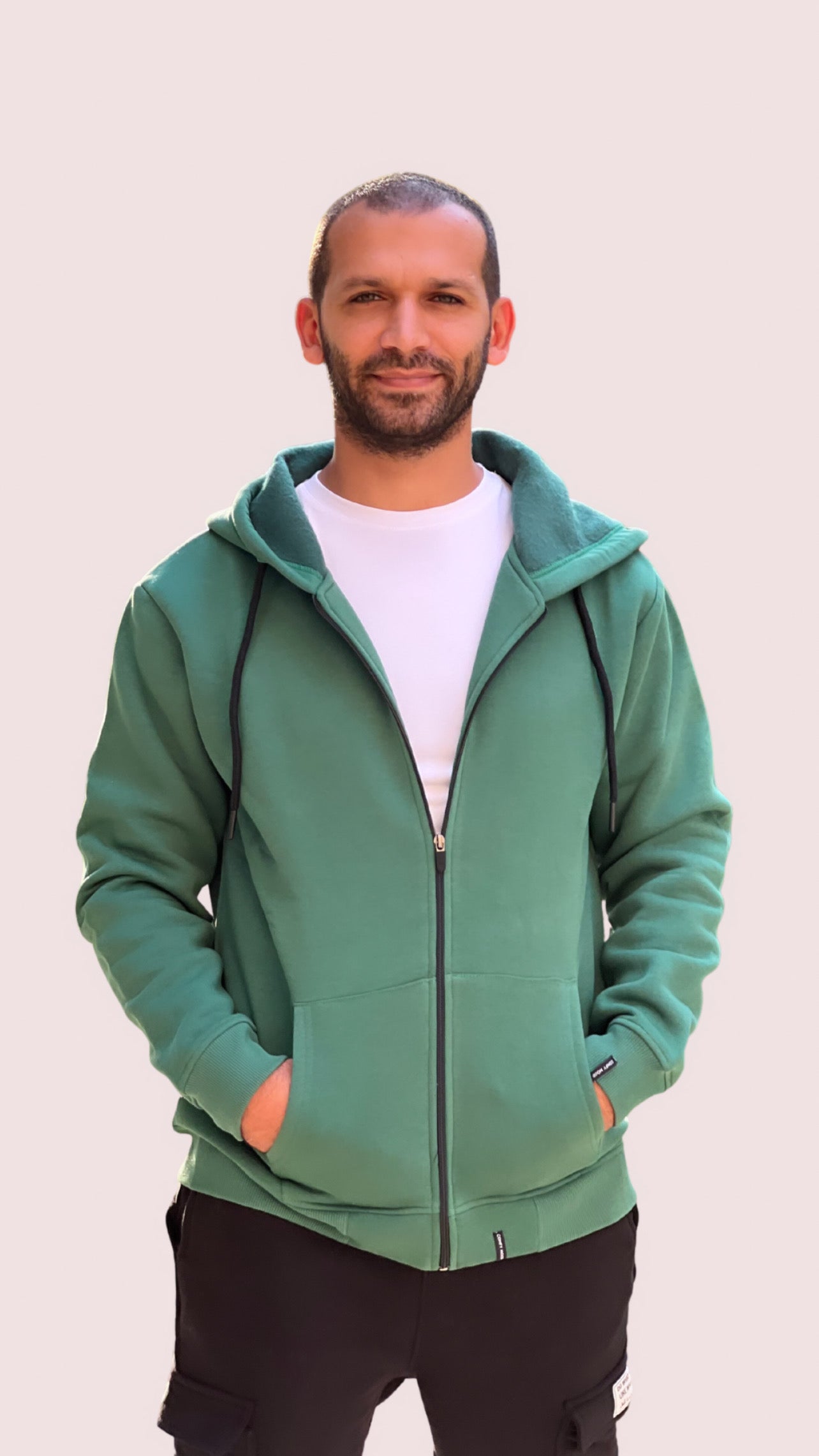 Melton Hooded Jacket
