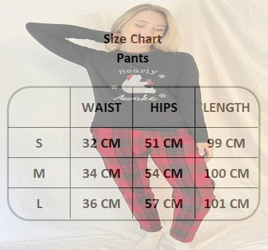 Plaid Pajama set for Women