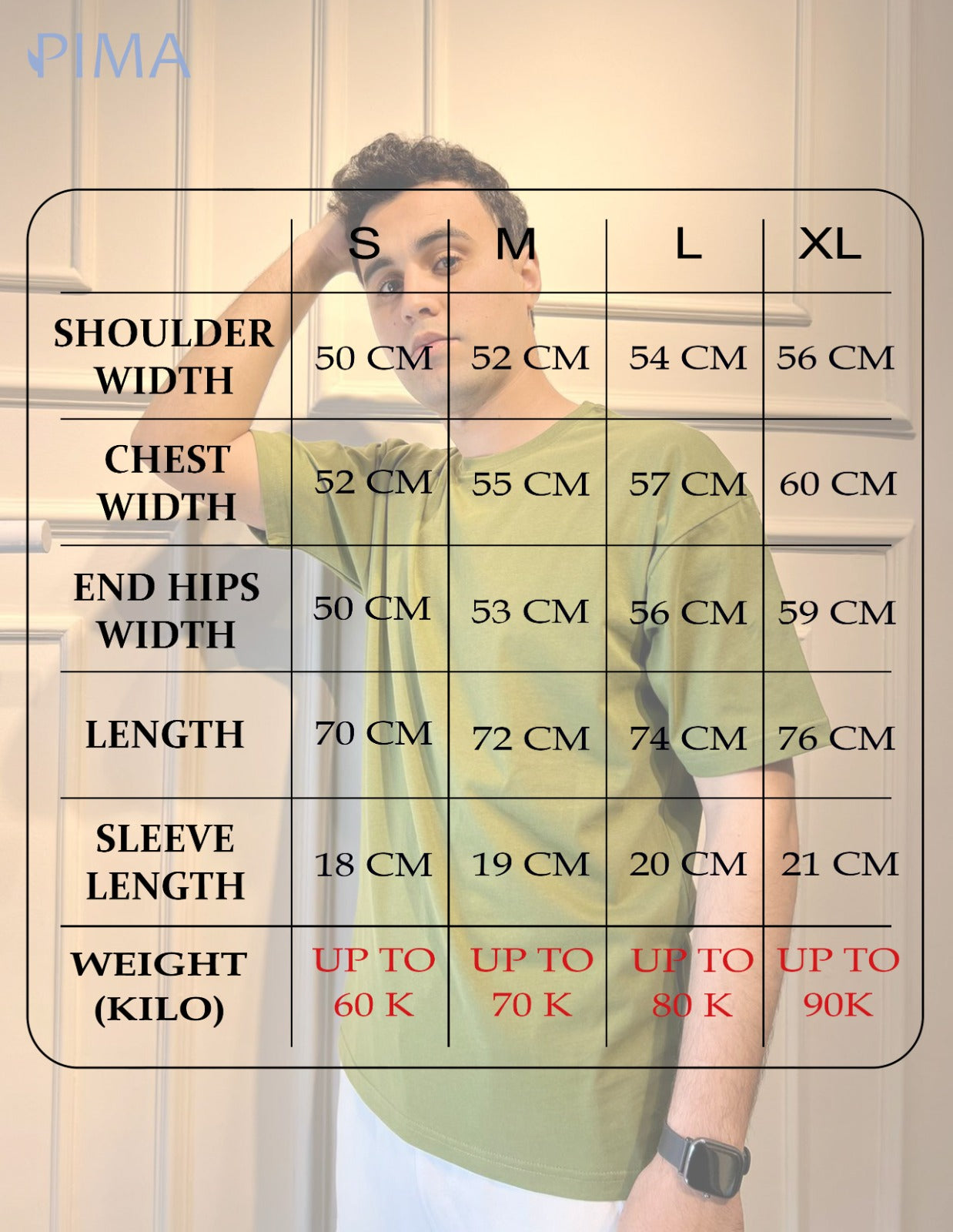 Men Basic T-Shirt In Olive