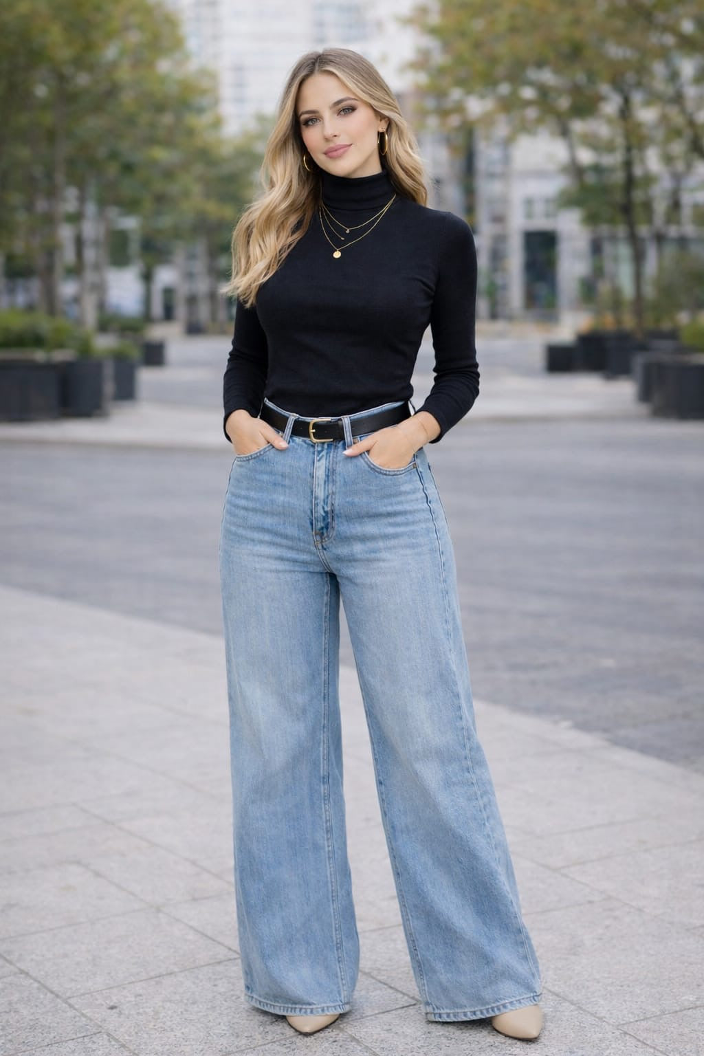 Turtle Neck Top