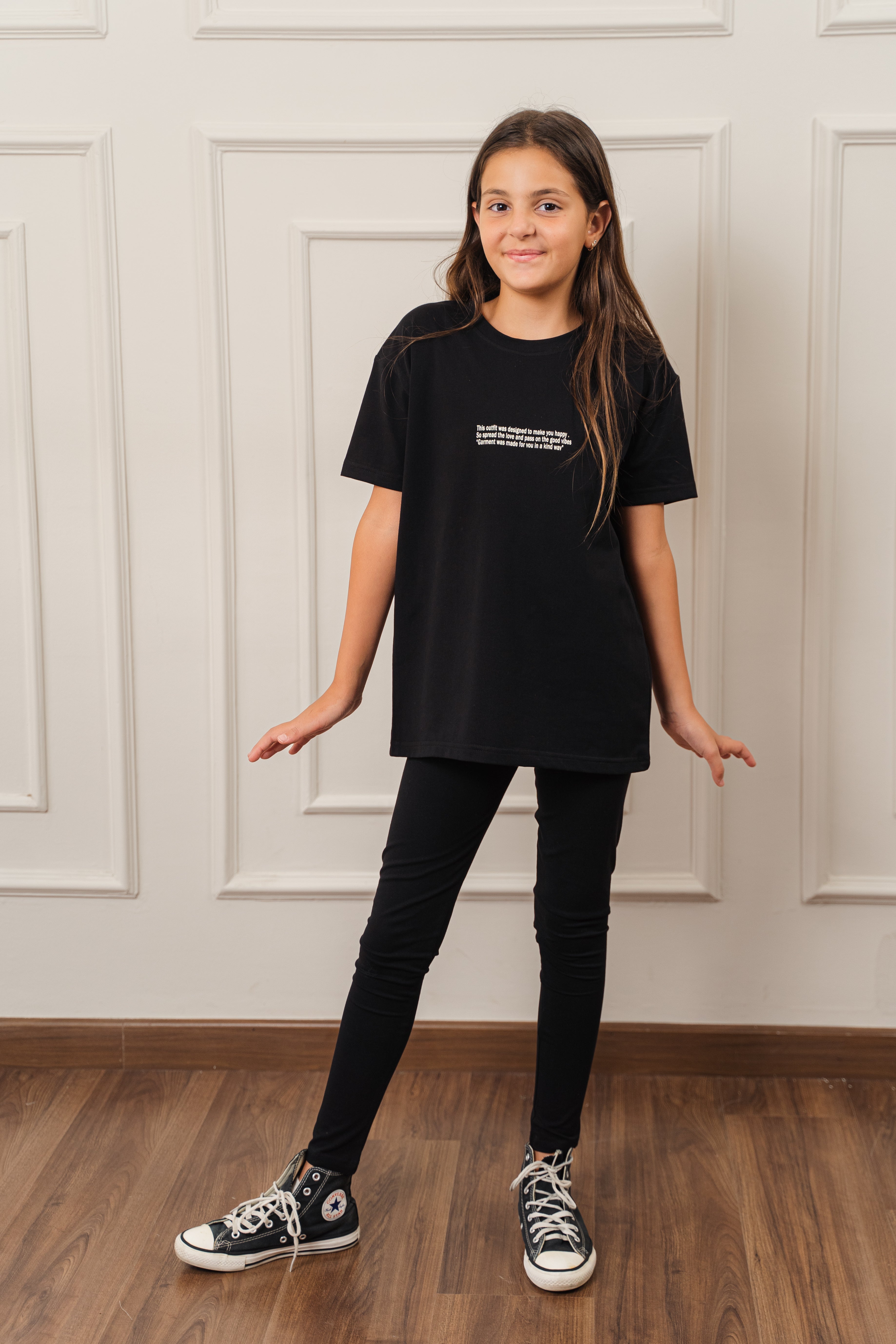 Printed Cotton Kids Legging Set