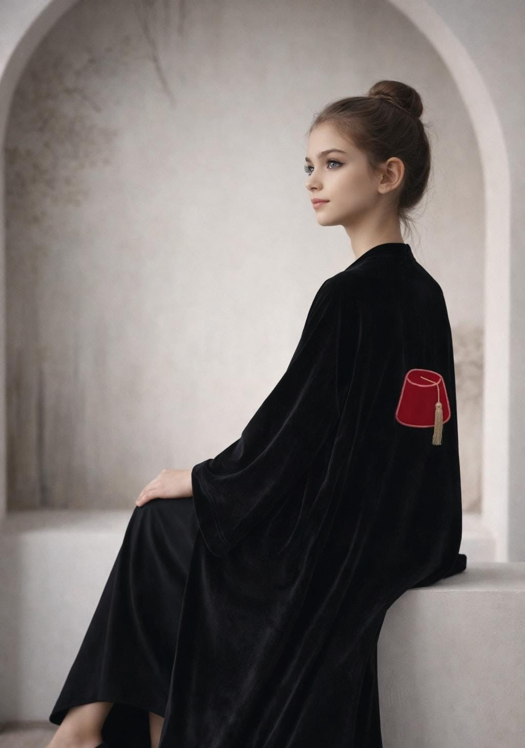 Ramdan Minin Tarboush Abaya