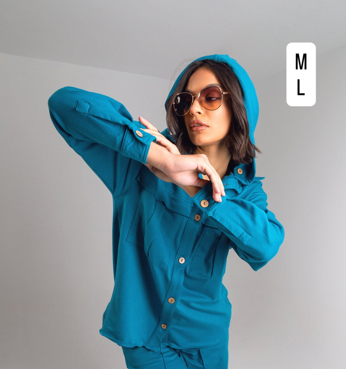 Button Up Co-ord Jacket