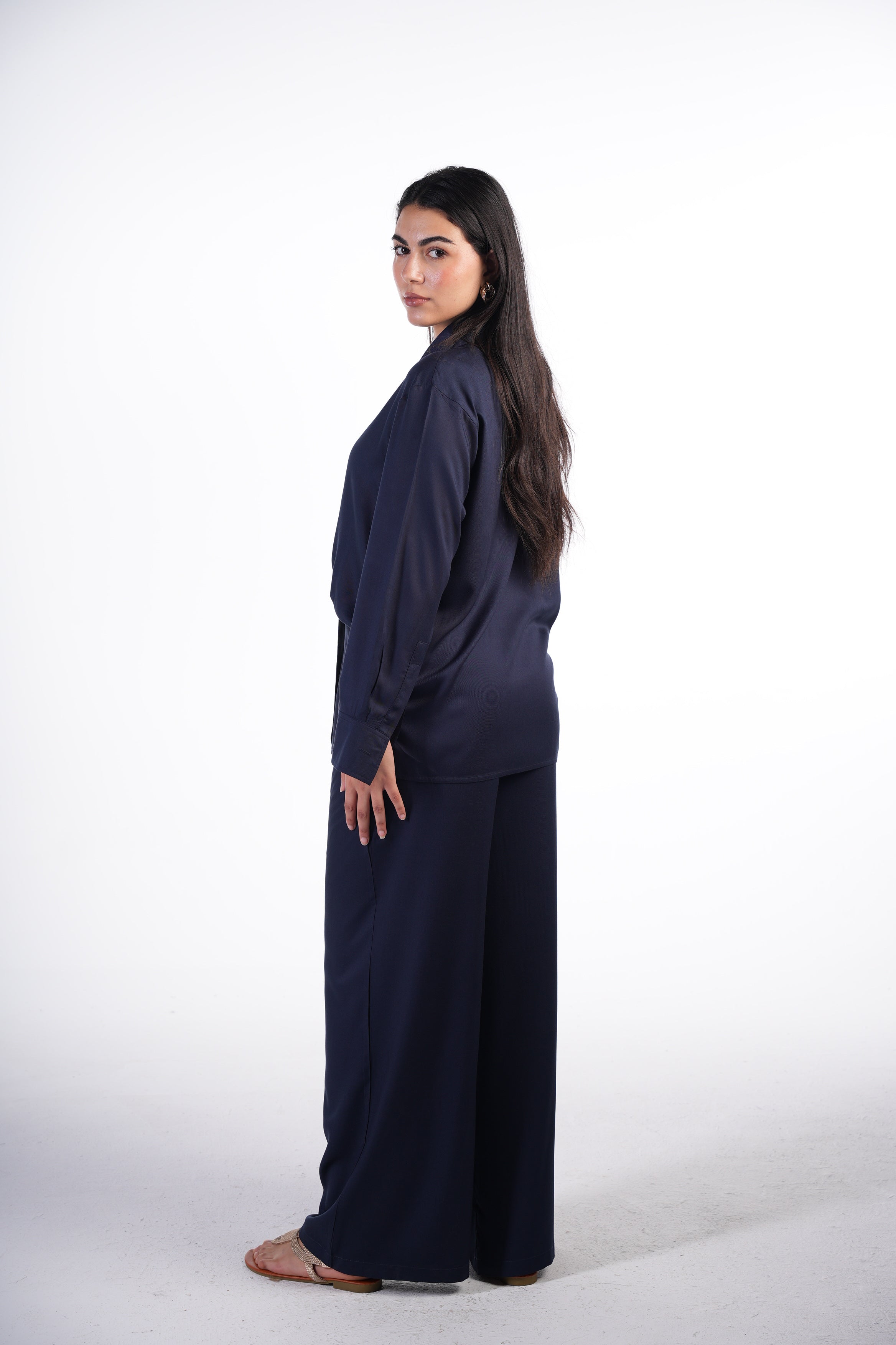 Knotted Shirt Set