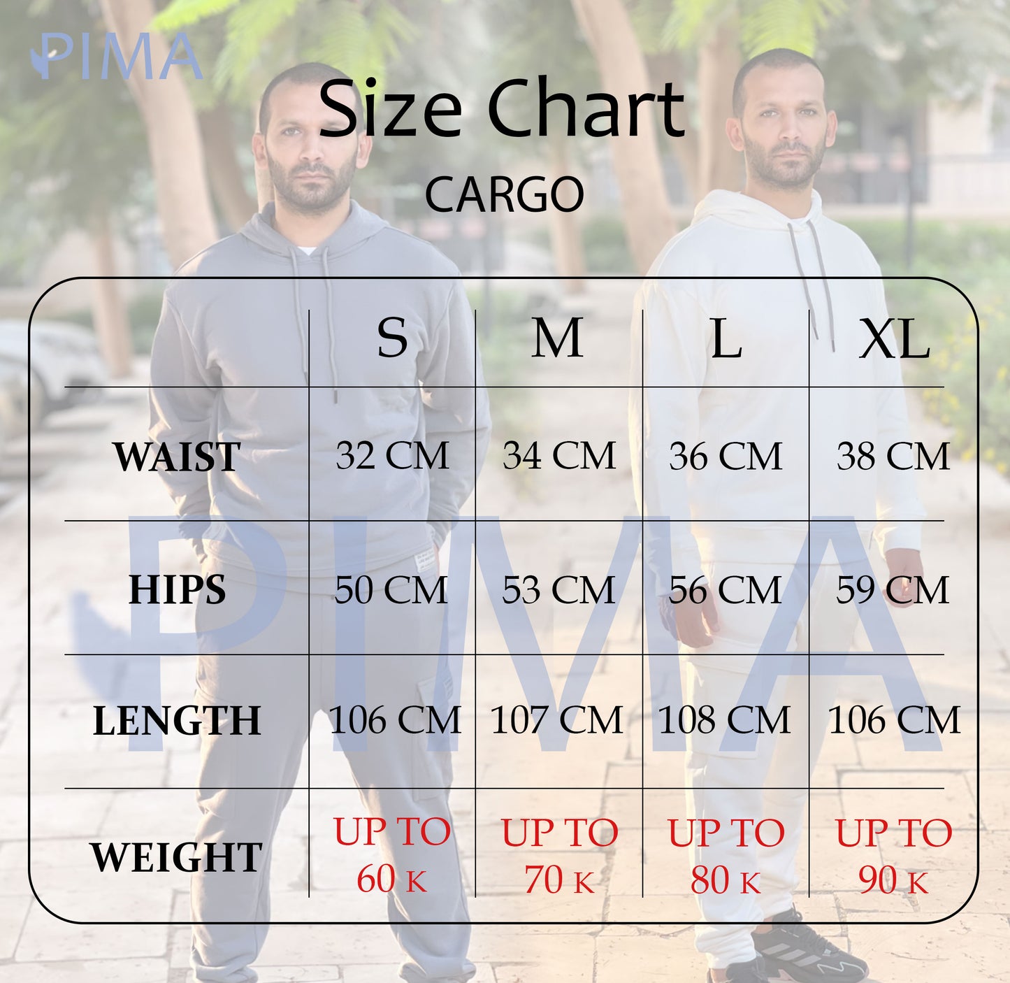 E-Cotton Cargo Pants In Off-White