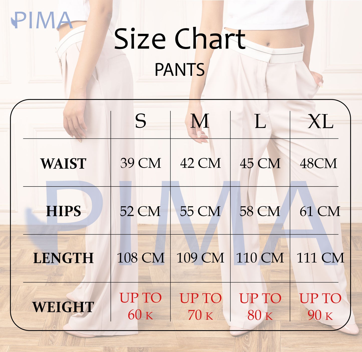 Reversed Waistband Pants in Pink