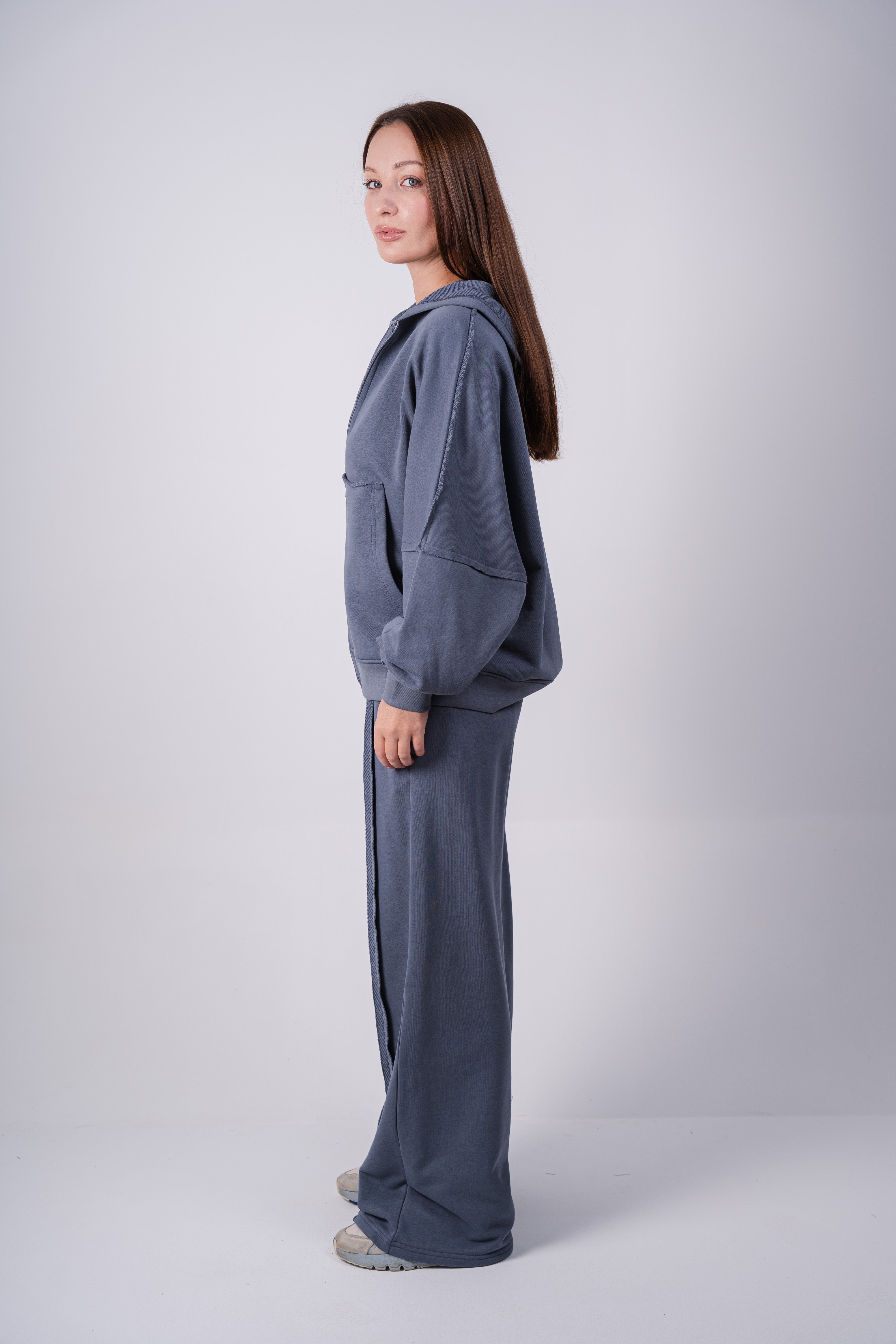 RAW edges jacket set