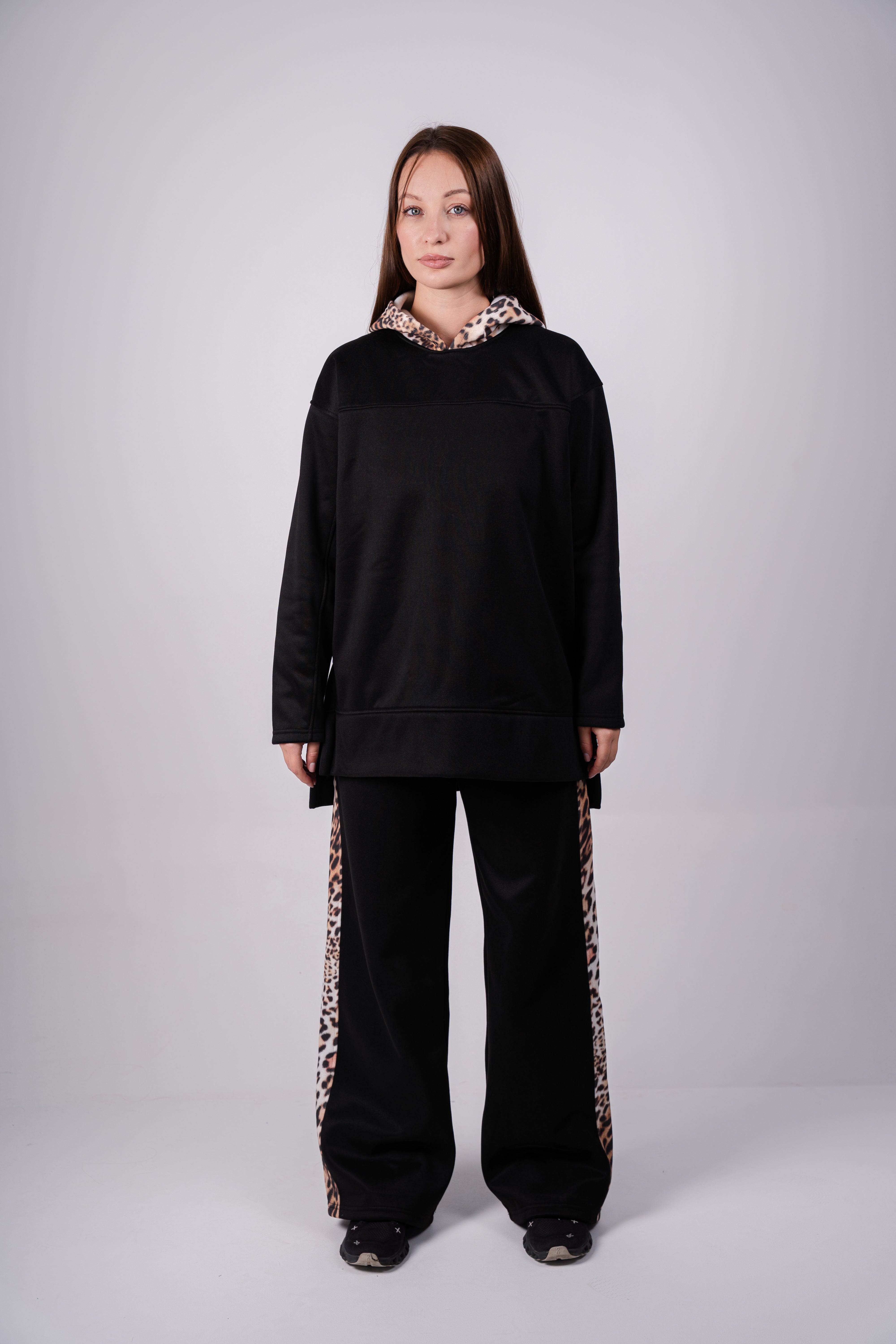 Tiger print hoodie Set