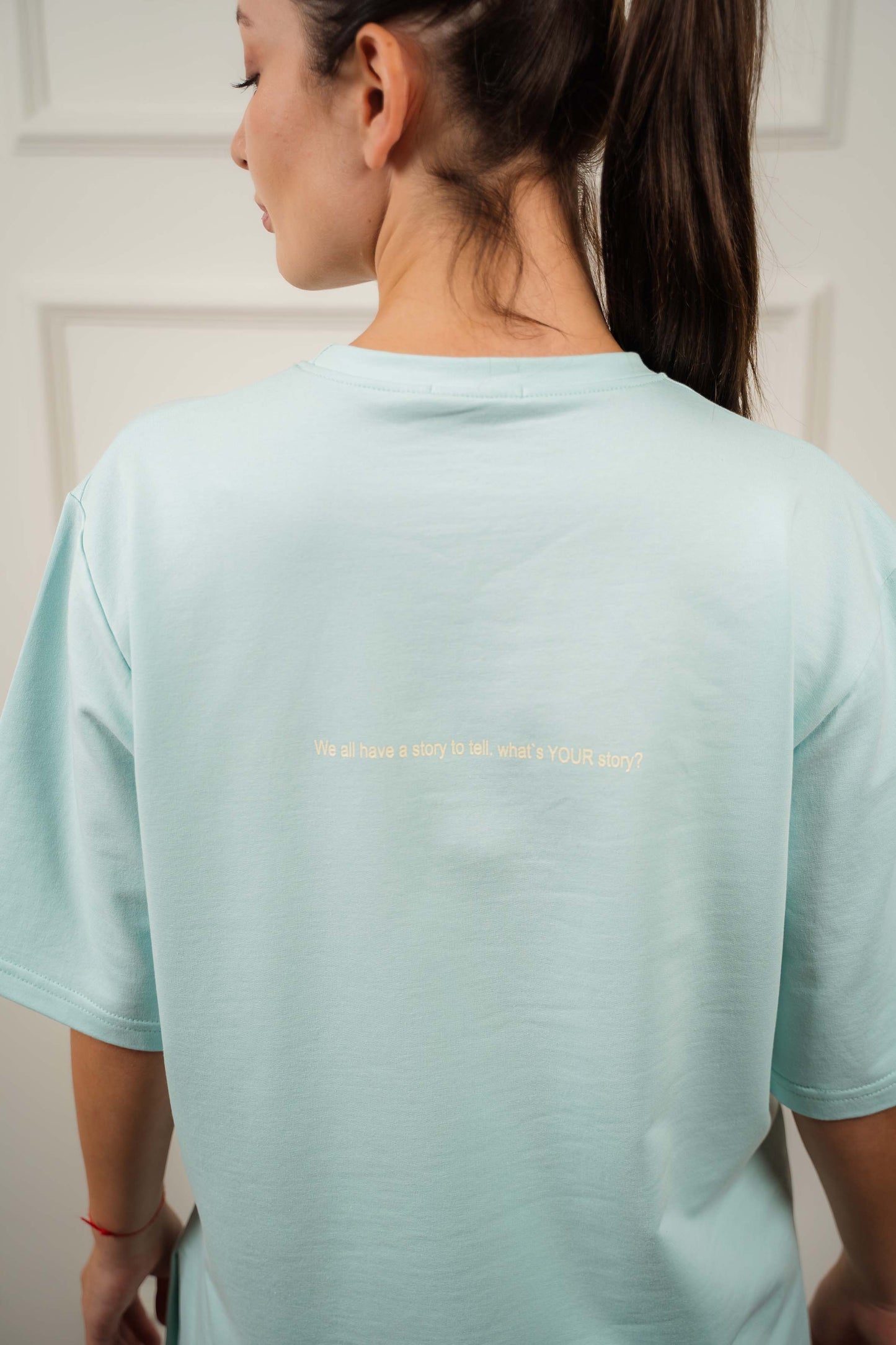 Cotton Everyday Tracksuit In Baby-Blue
