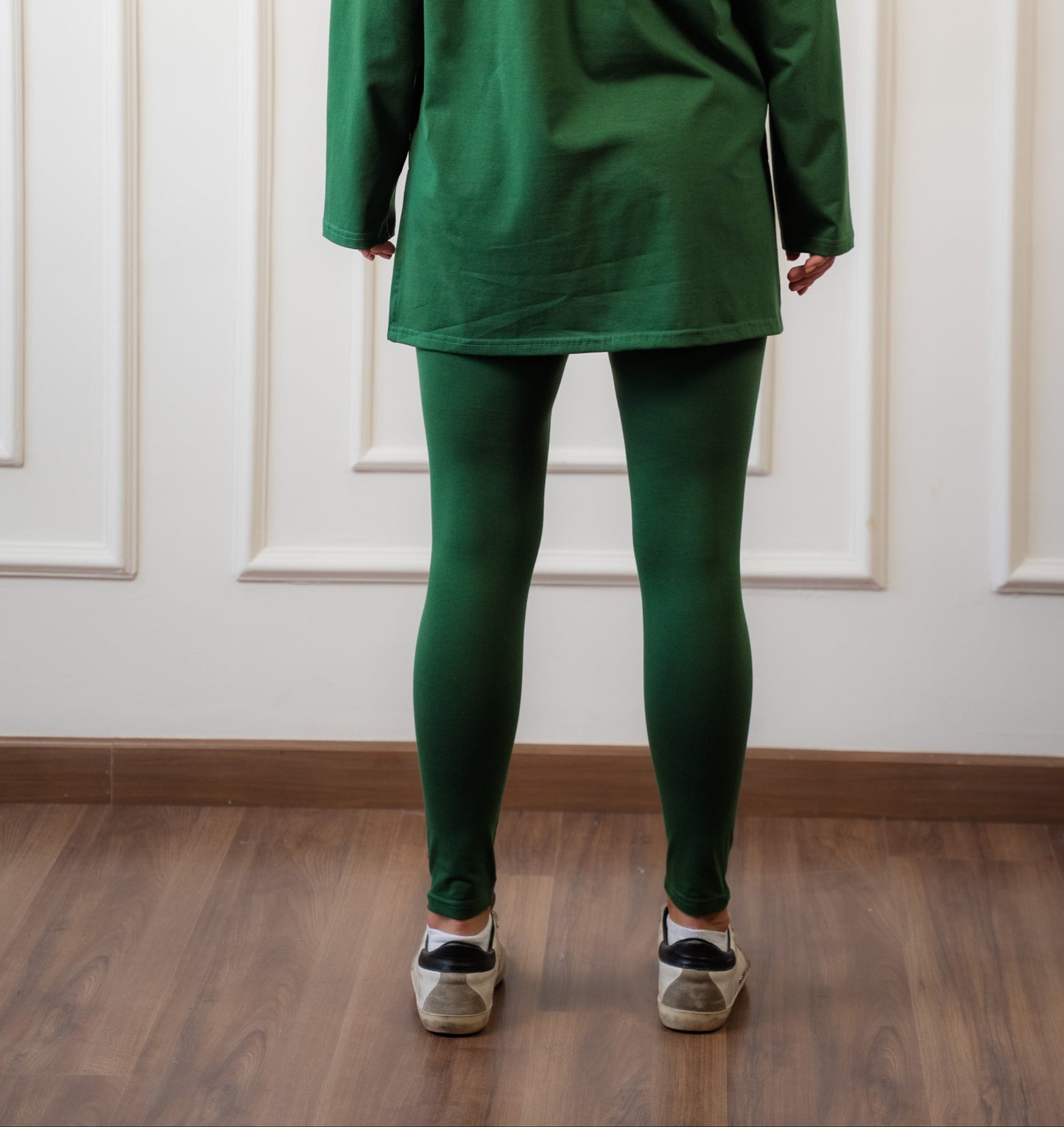 Active Legging In Olive