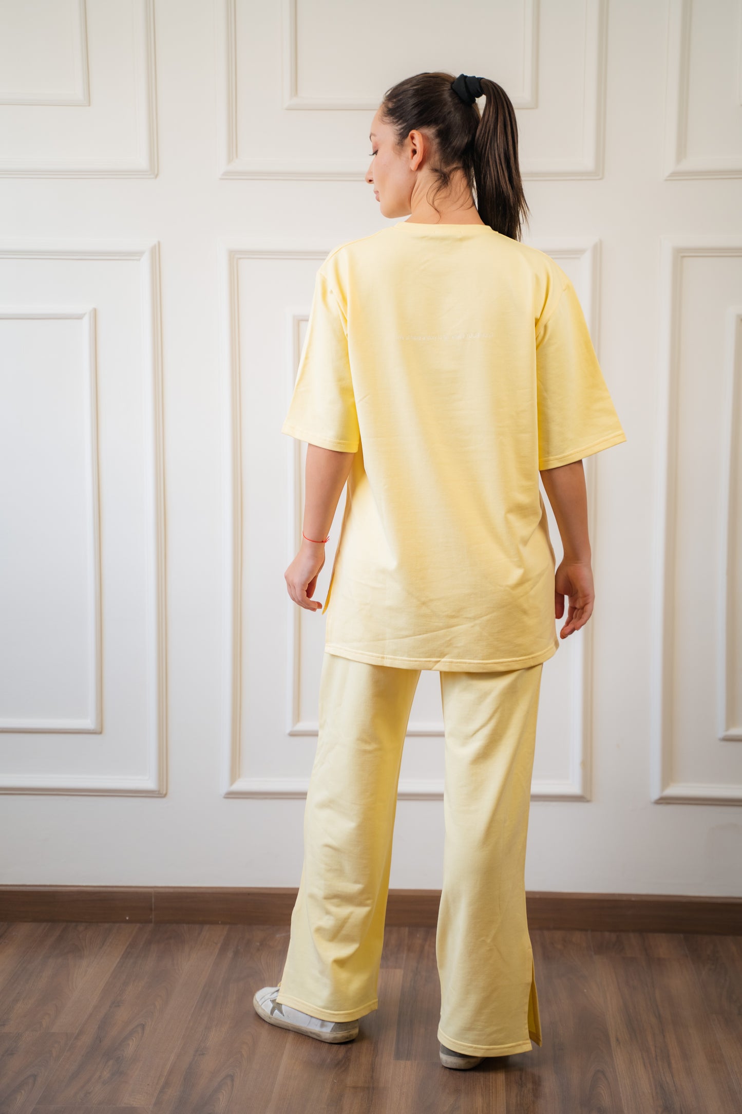 Cotton Everyday Tracksuit | Yellow