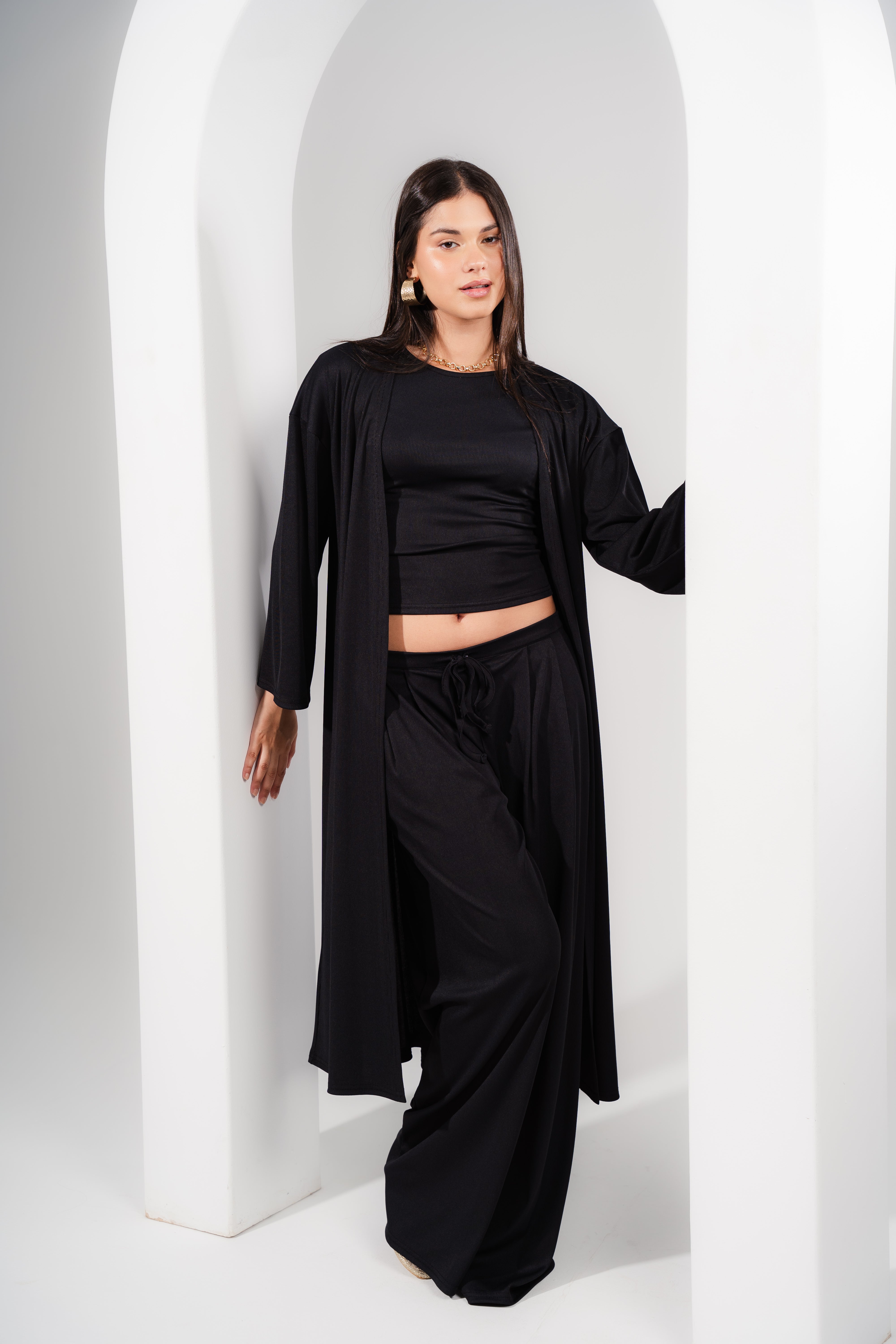 Cardigan Trio | Black