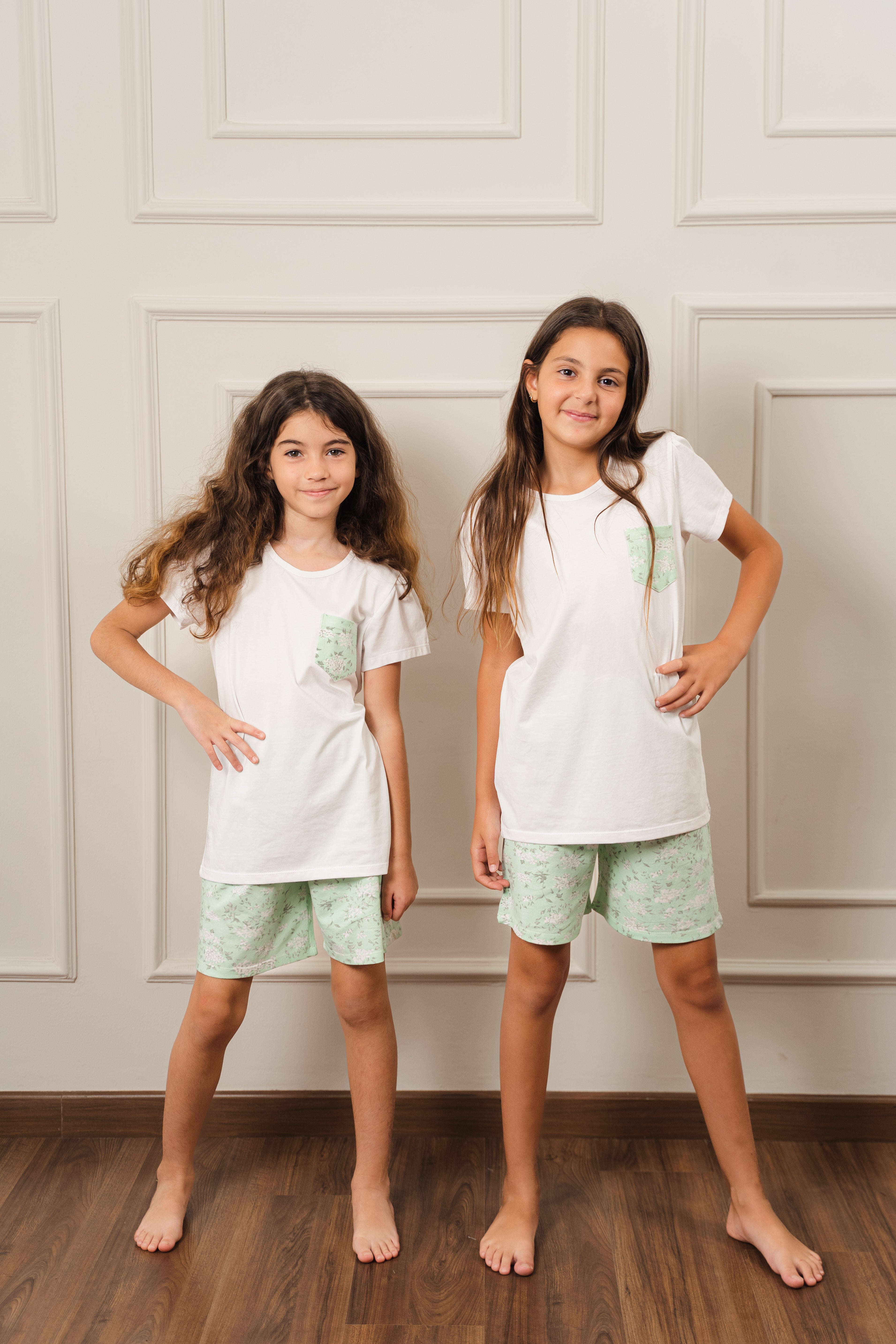 Flory Girls Pajamas Set