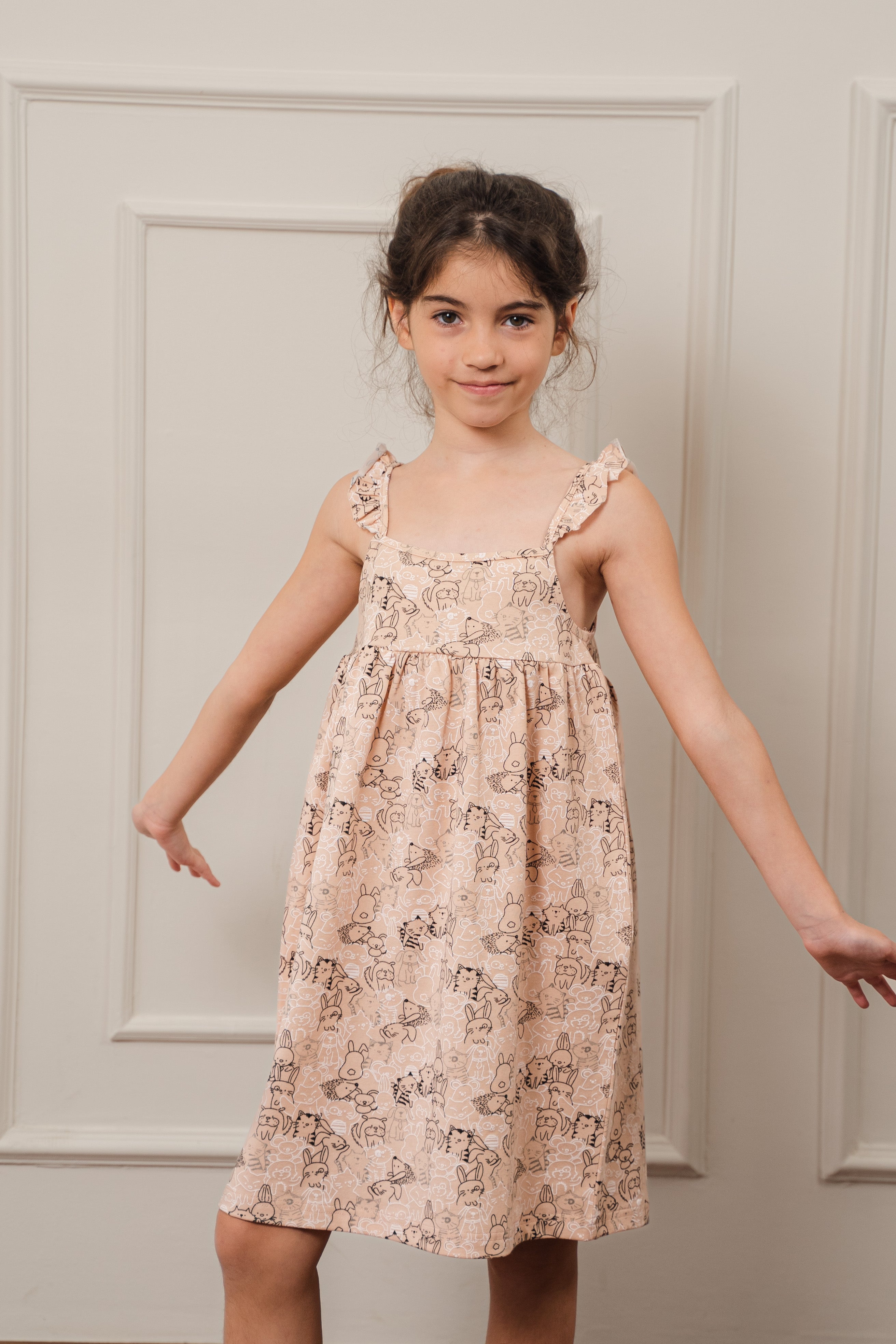 Printed Girls Dress