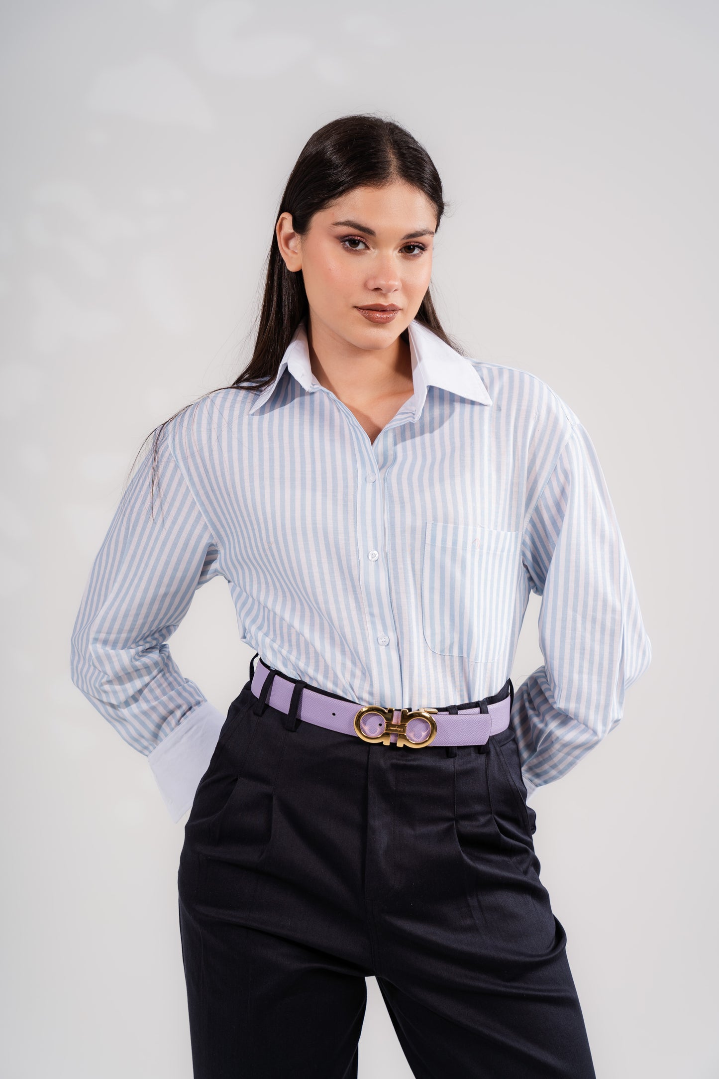 Striped Shirt | Blue