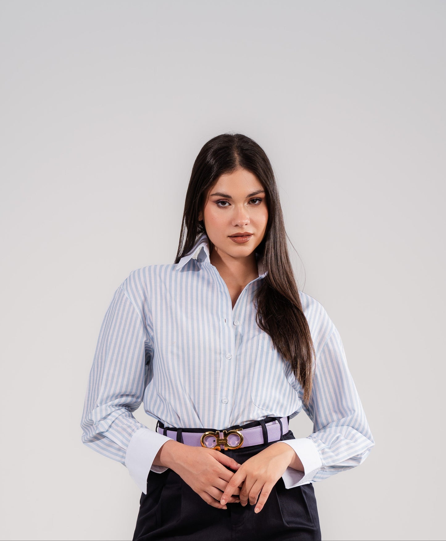 Striped Shirt | Blue