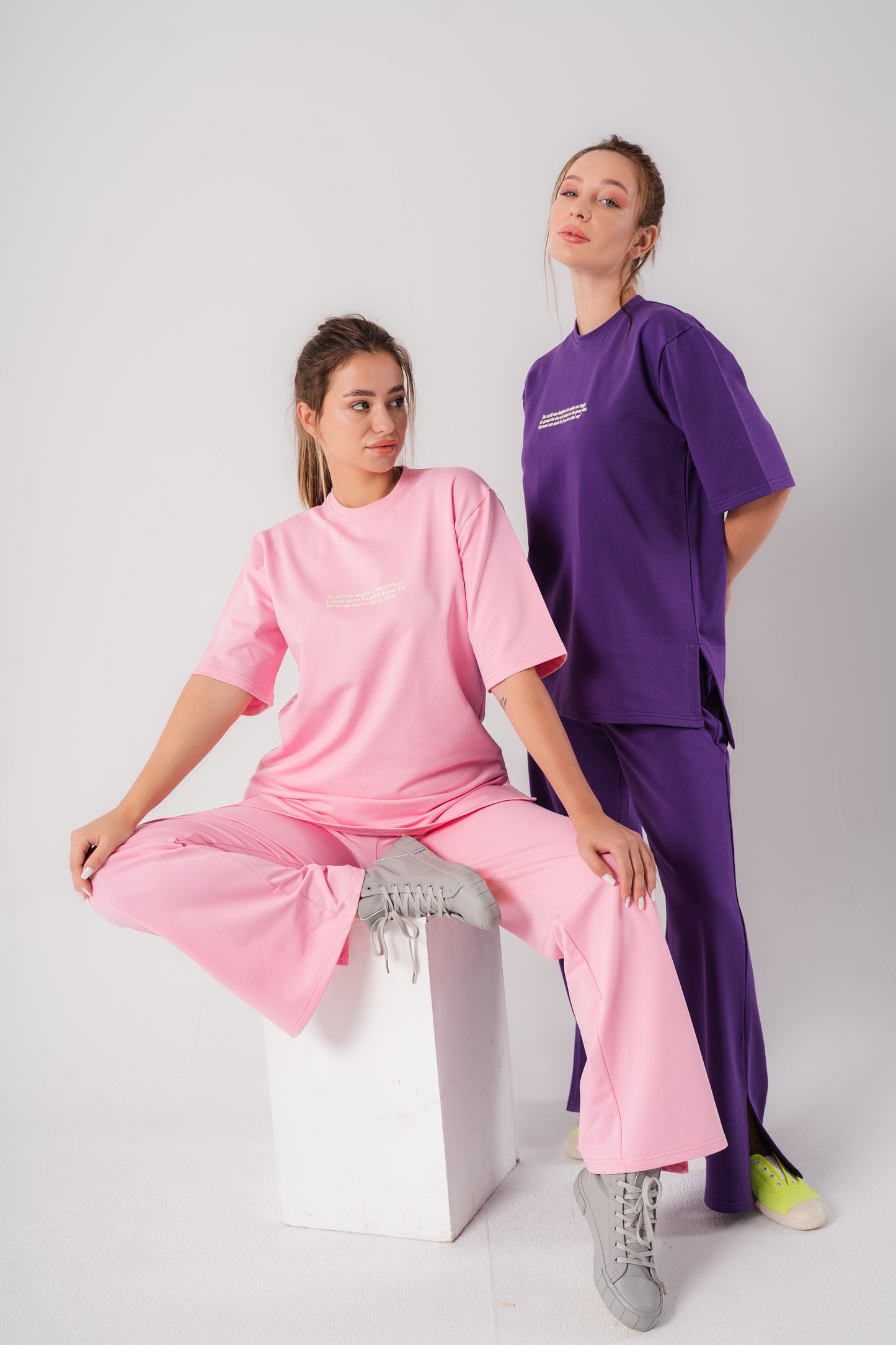 Cotton Everyday Tracksuit I Pink