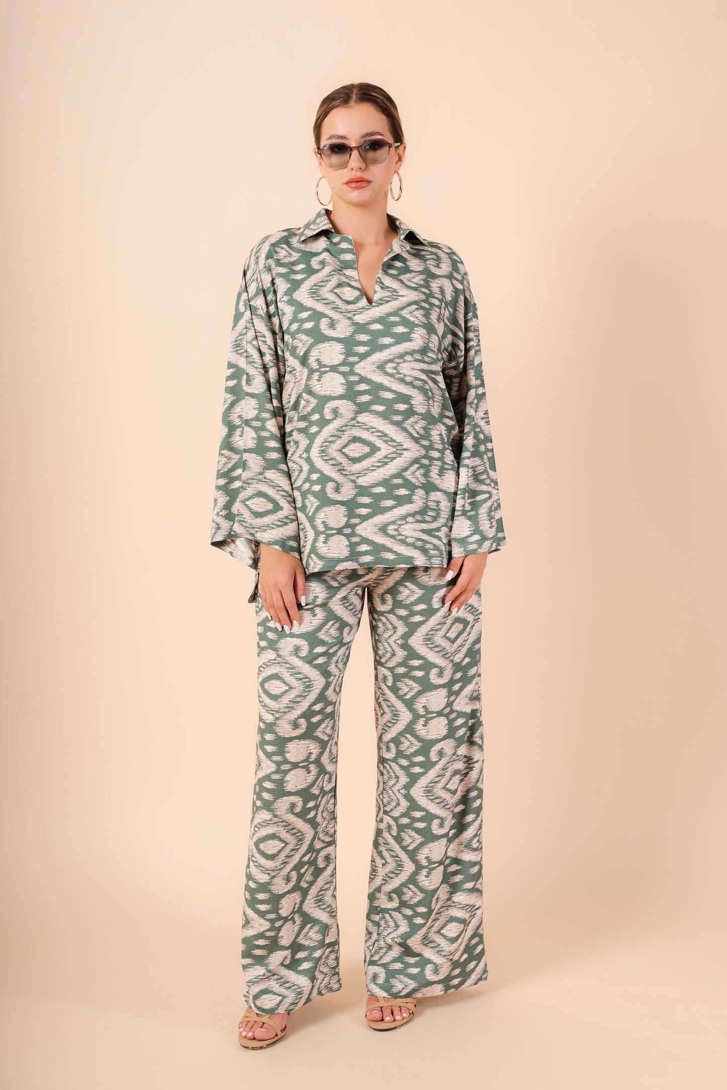 Blouse Summer Set I Green