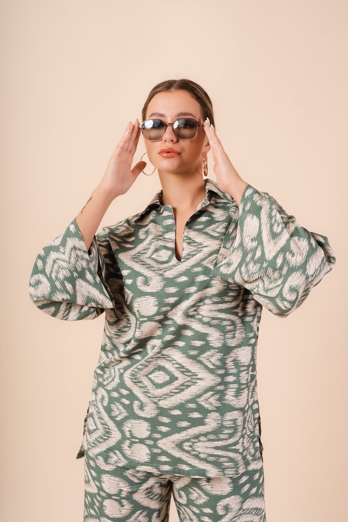 Blouse Summer Set I Green