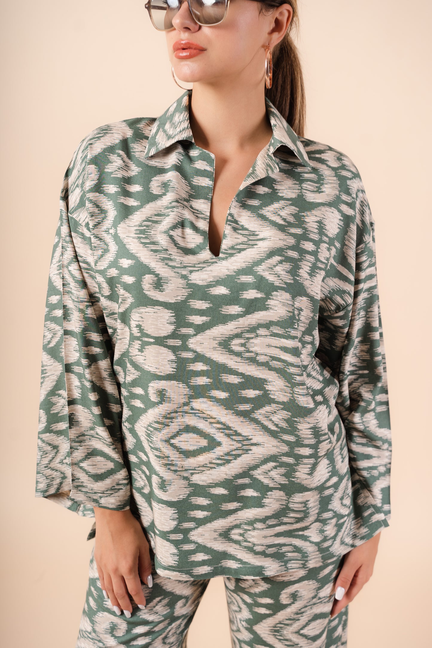 Blouse Summer Set I Green