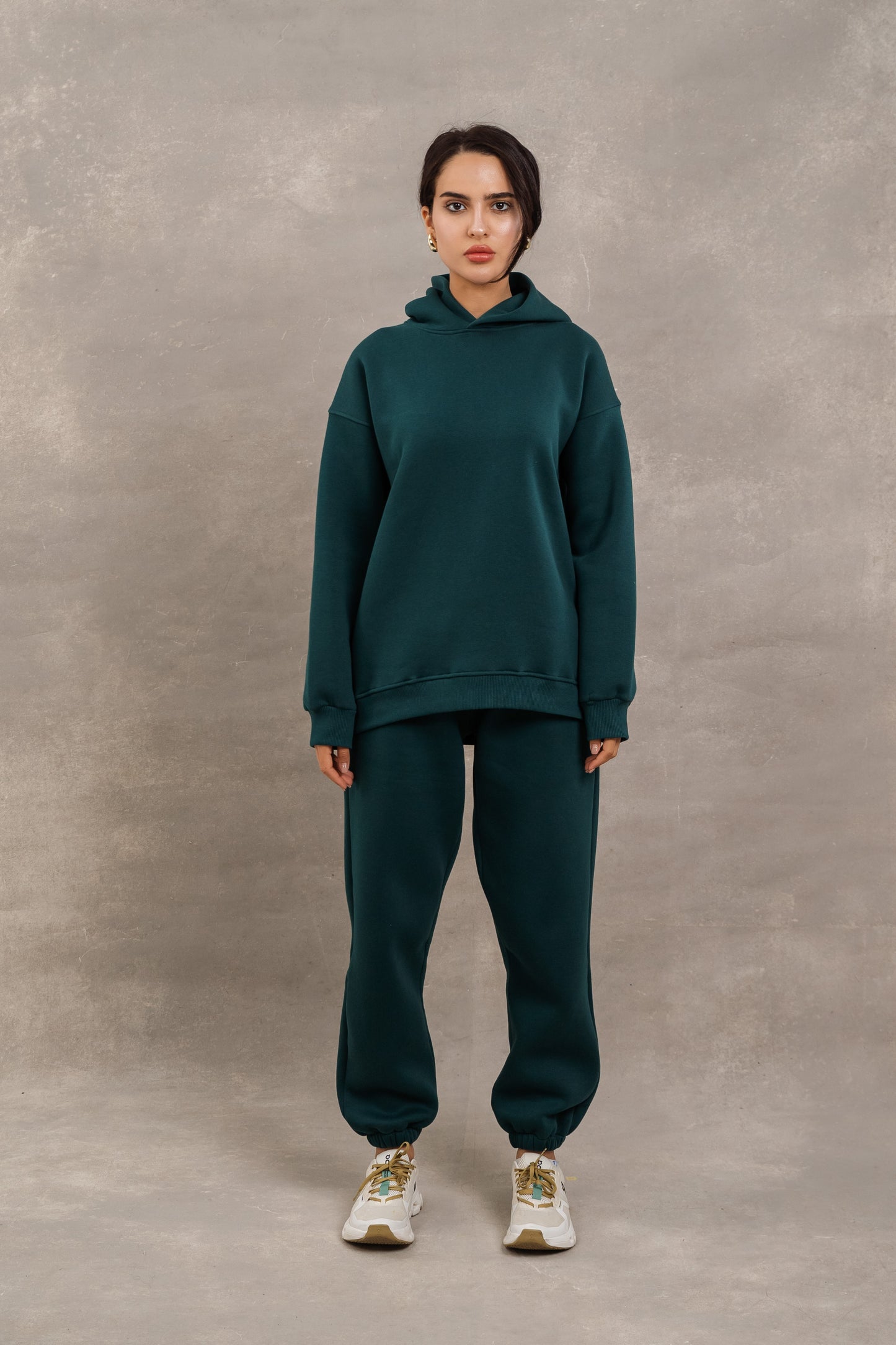 S-N-Fleece Basic Set In Teal