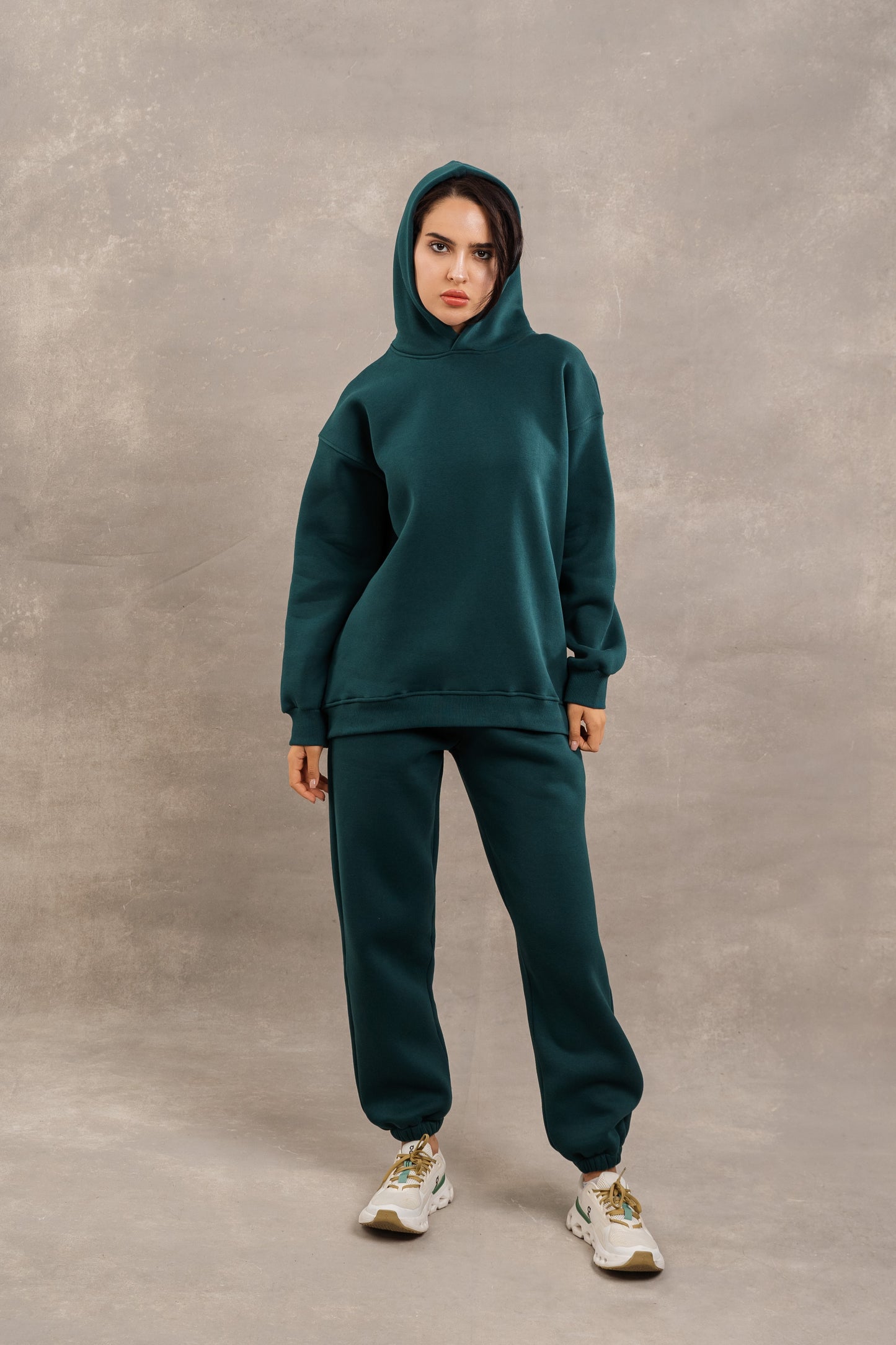 S-N-Fleece Basic Set In Teal