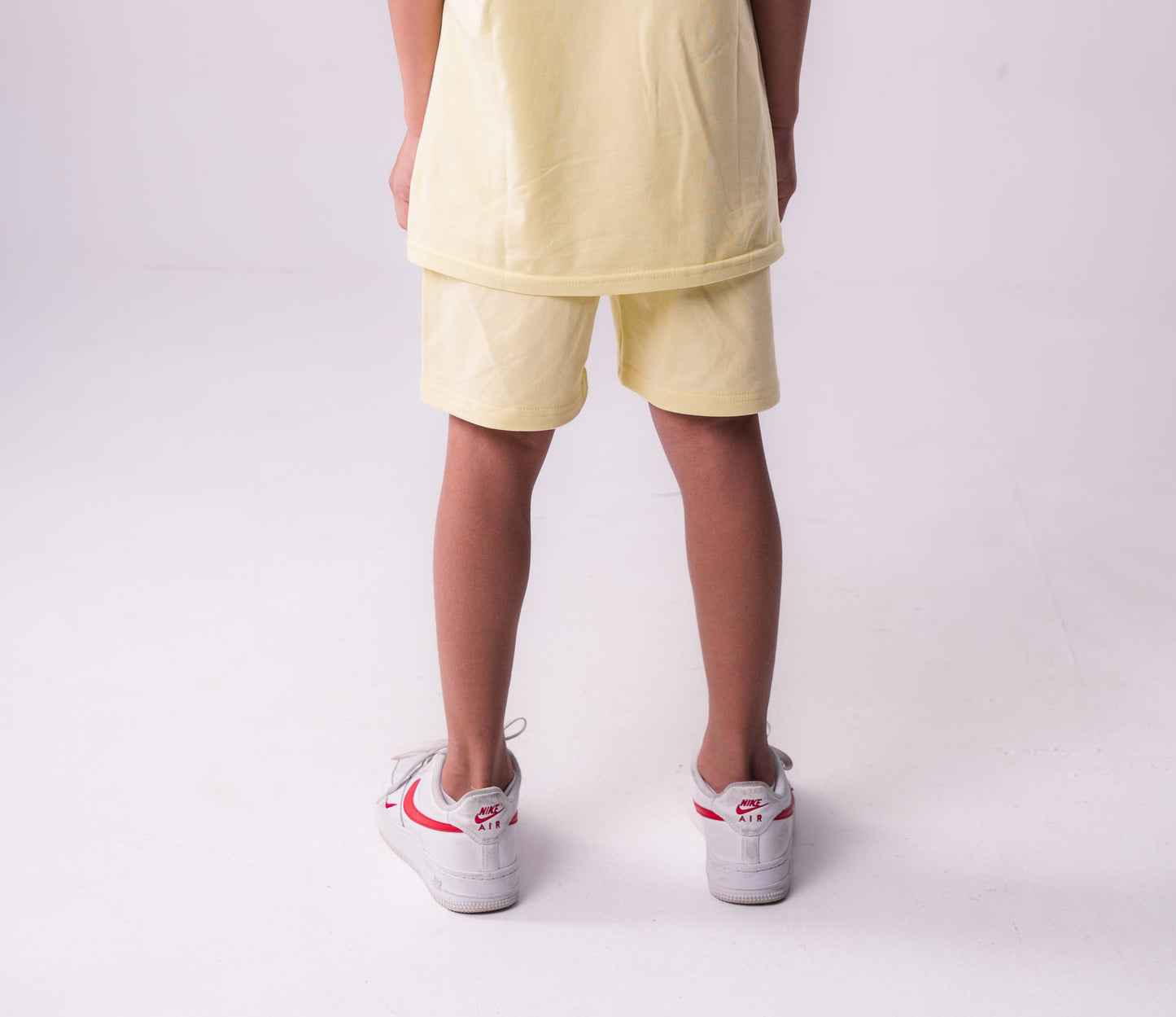 Kids Cotton Short In Yellow