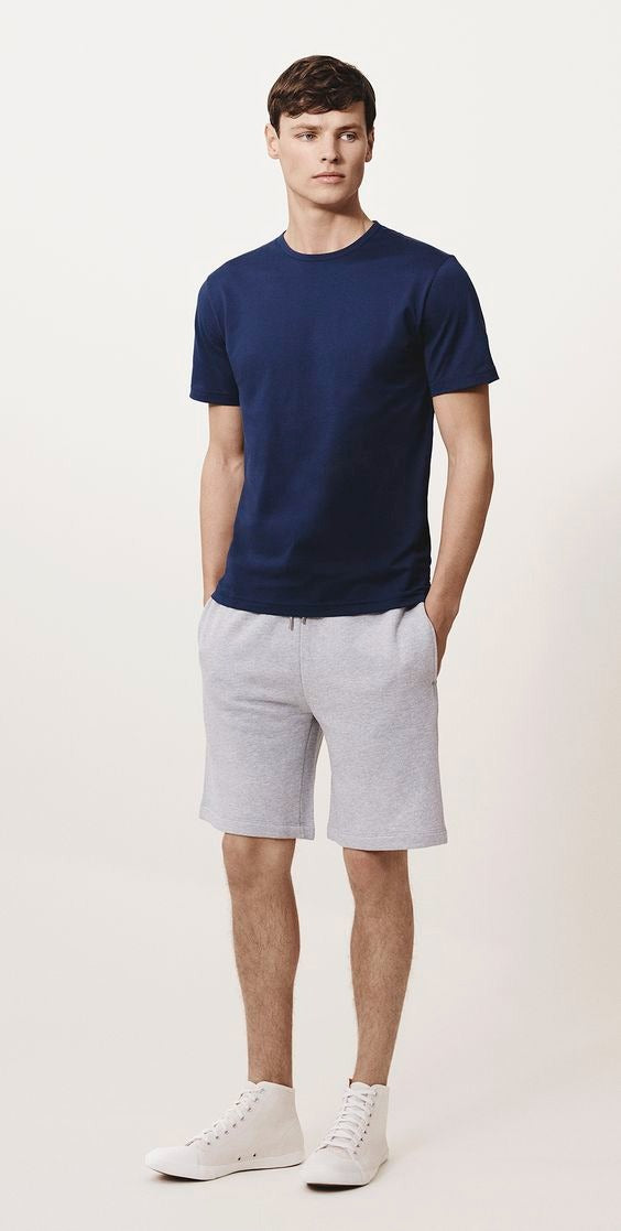 Men T-Shirt In Dark-Blue