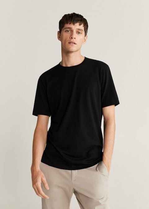 Men T-Shirt In Black