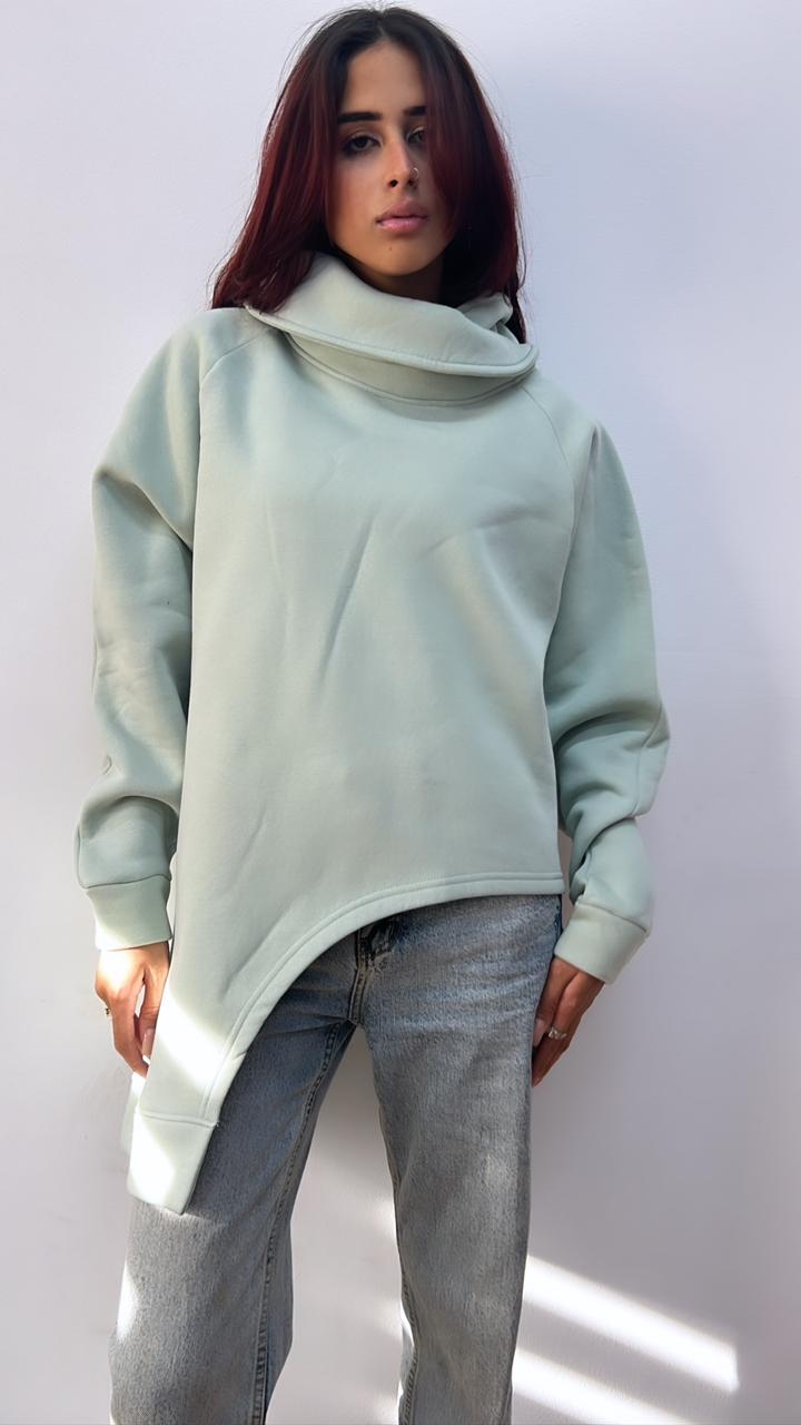 Slide Melton Sweatshirt