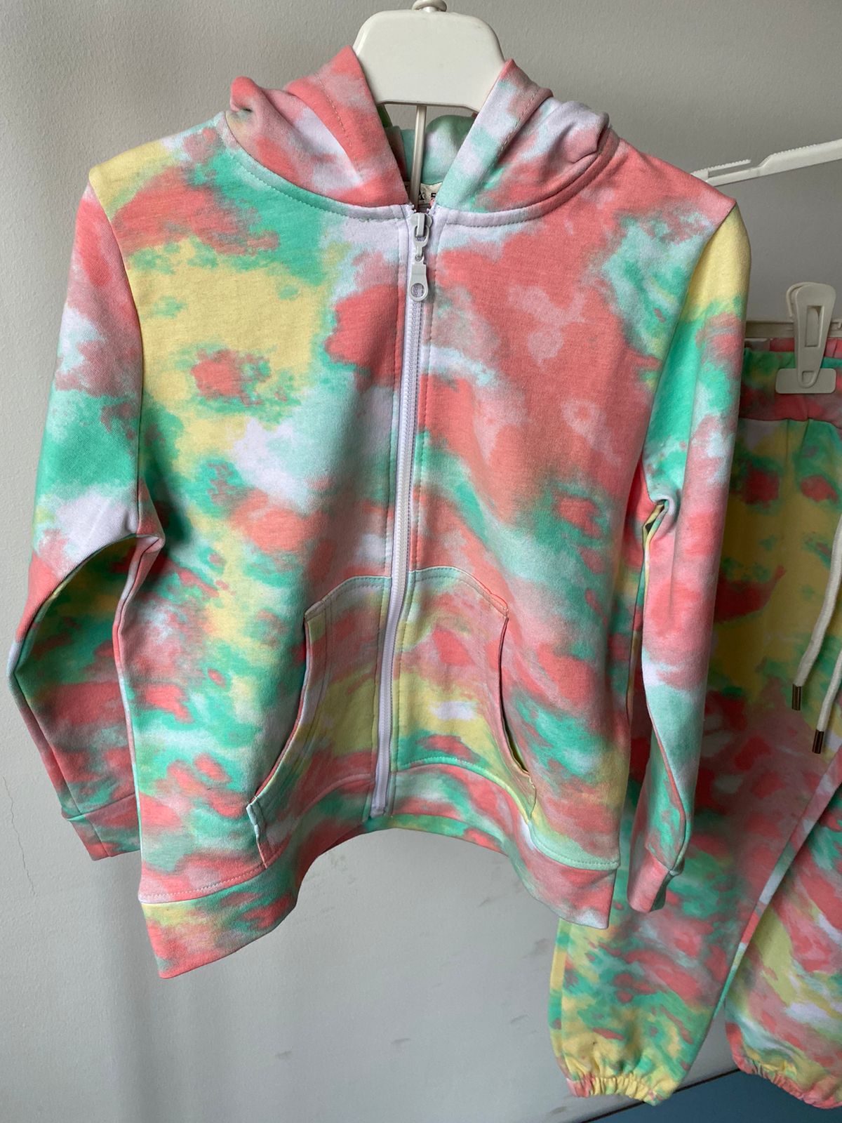 Multi Color Sweater In Orange