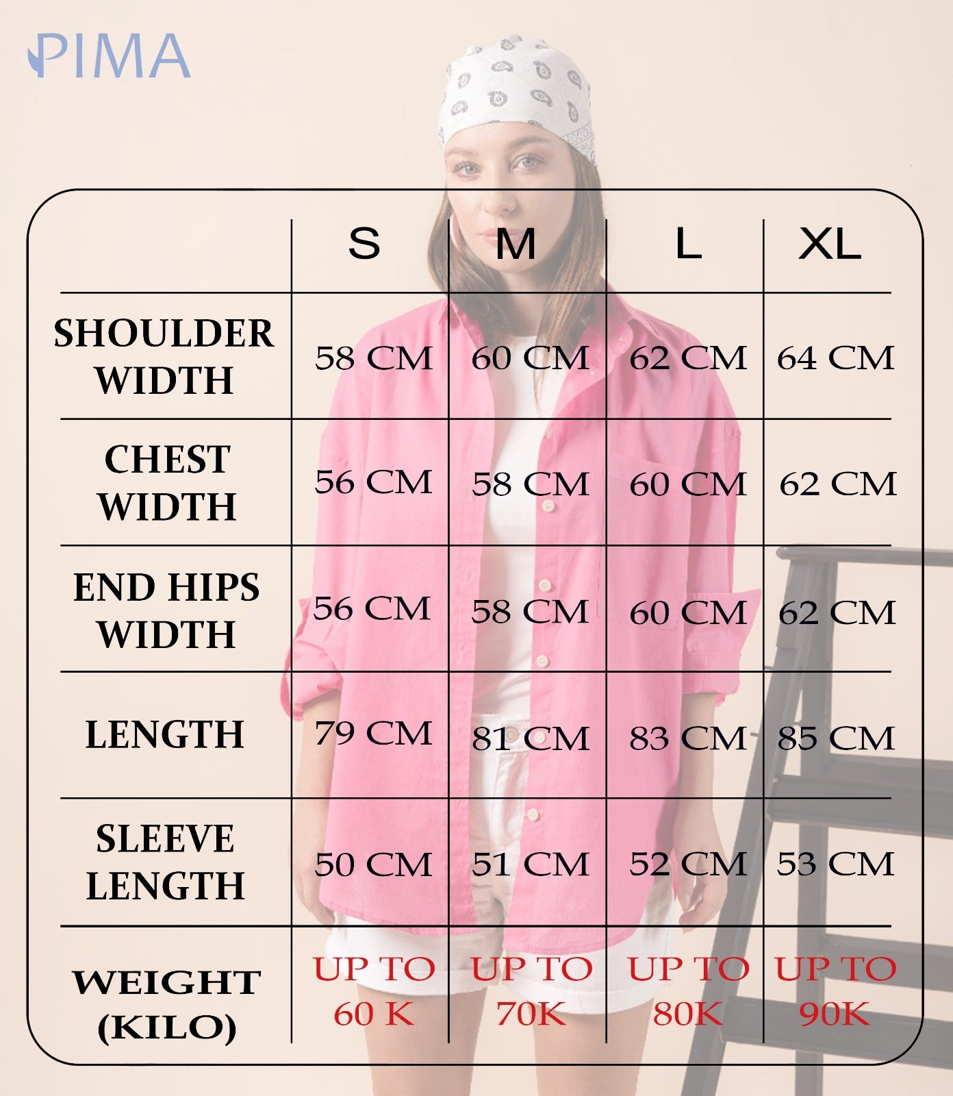 Oversized Basic Shirt l Beige