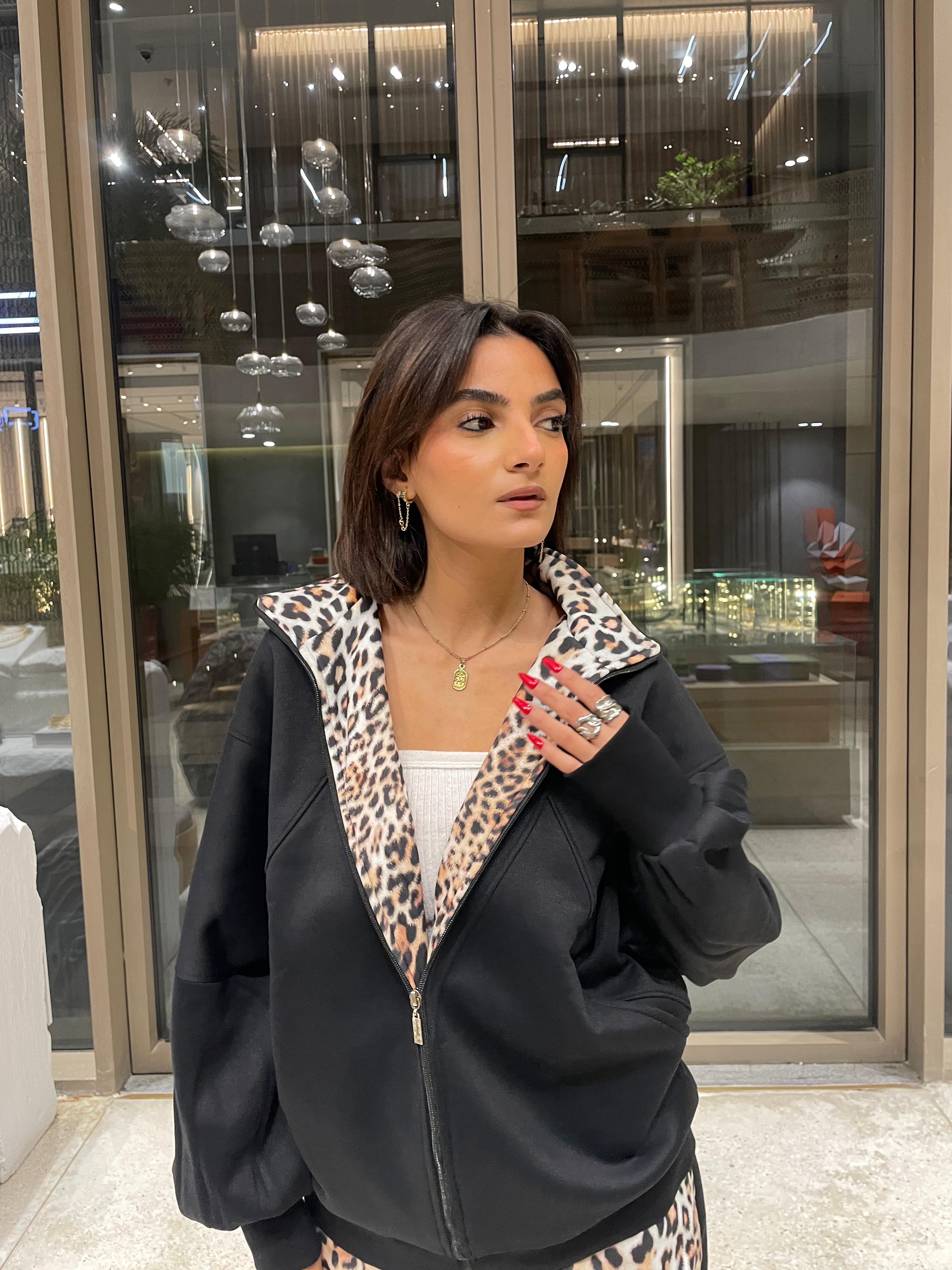 Tiger Print Jacket