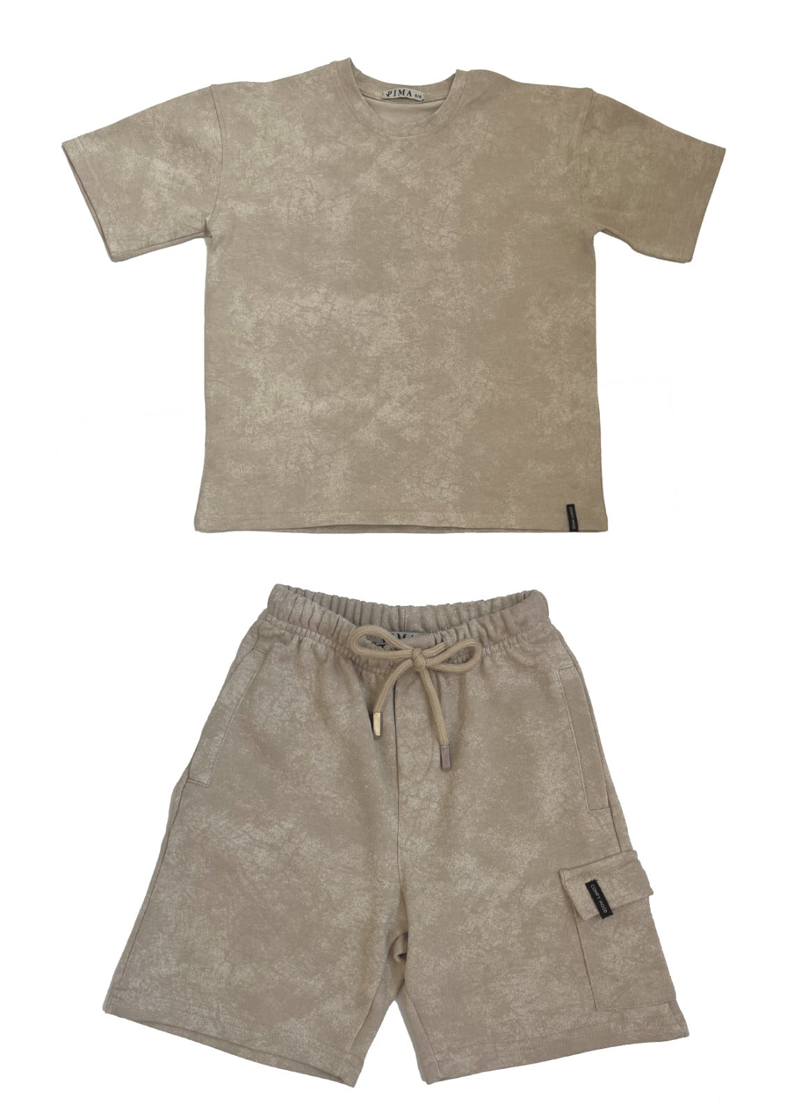 Washed Effect Set | Stone Beige