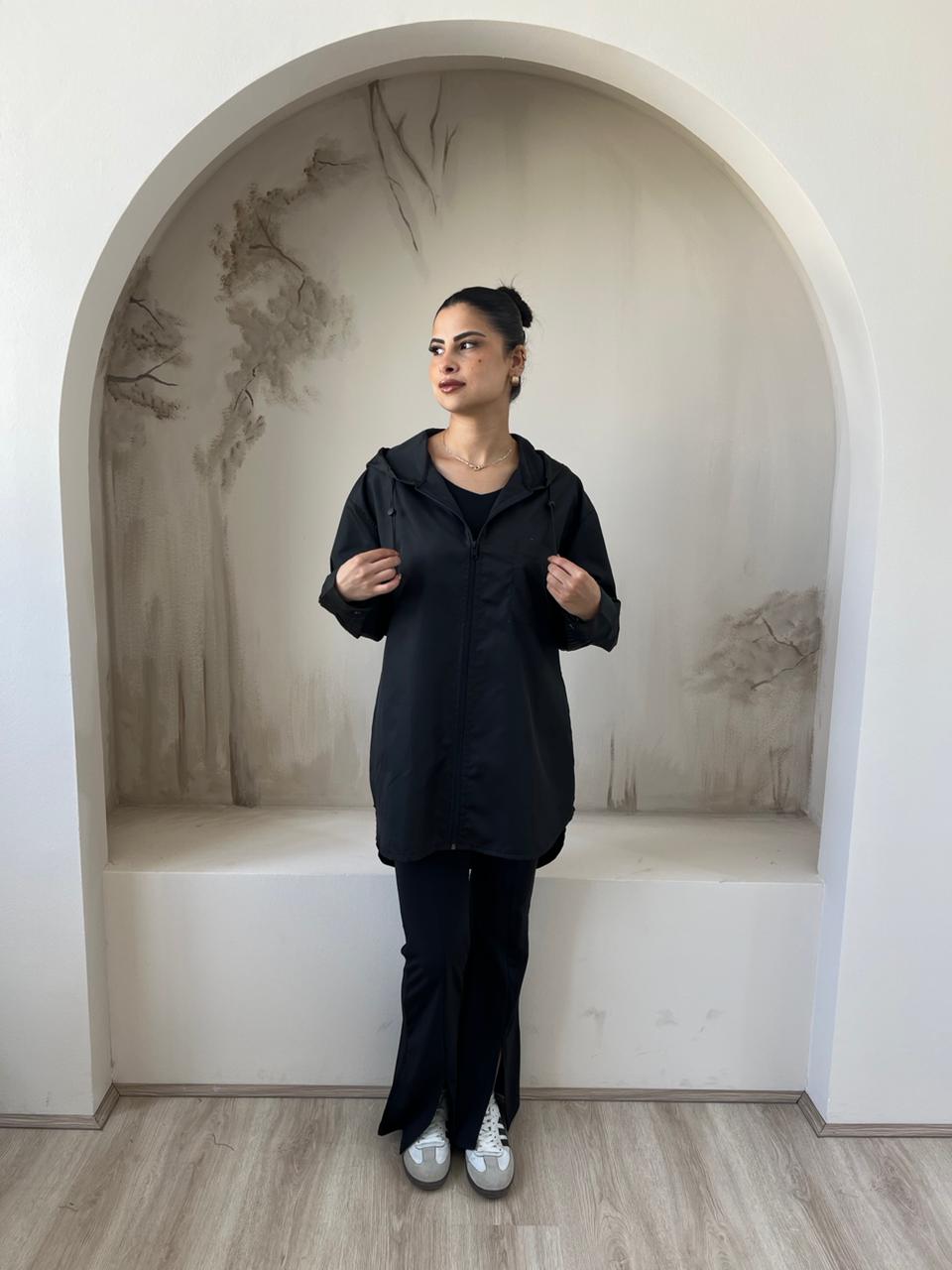 Light waterproof jacket | Black
