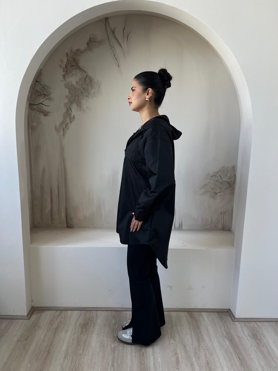 Light waterproof jacket | Black