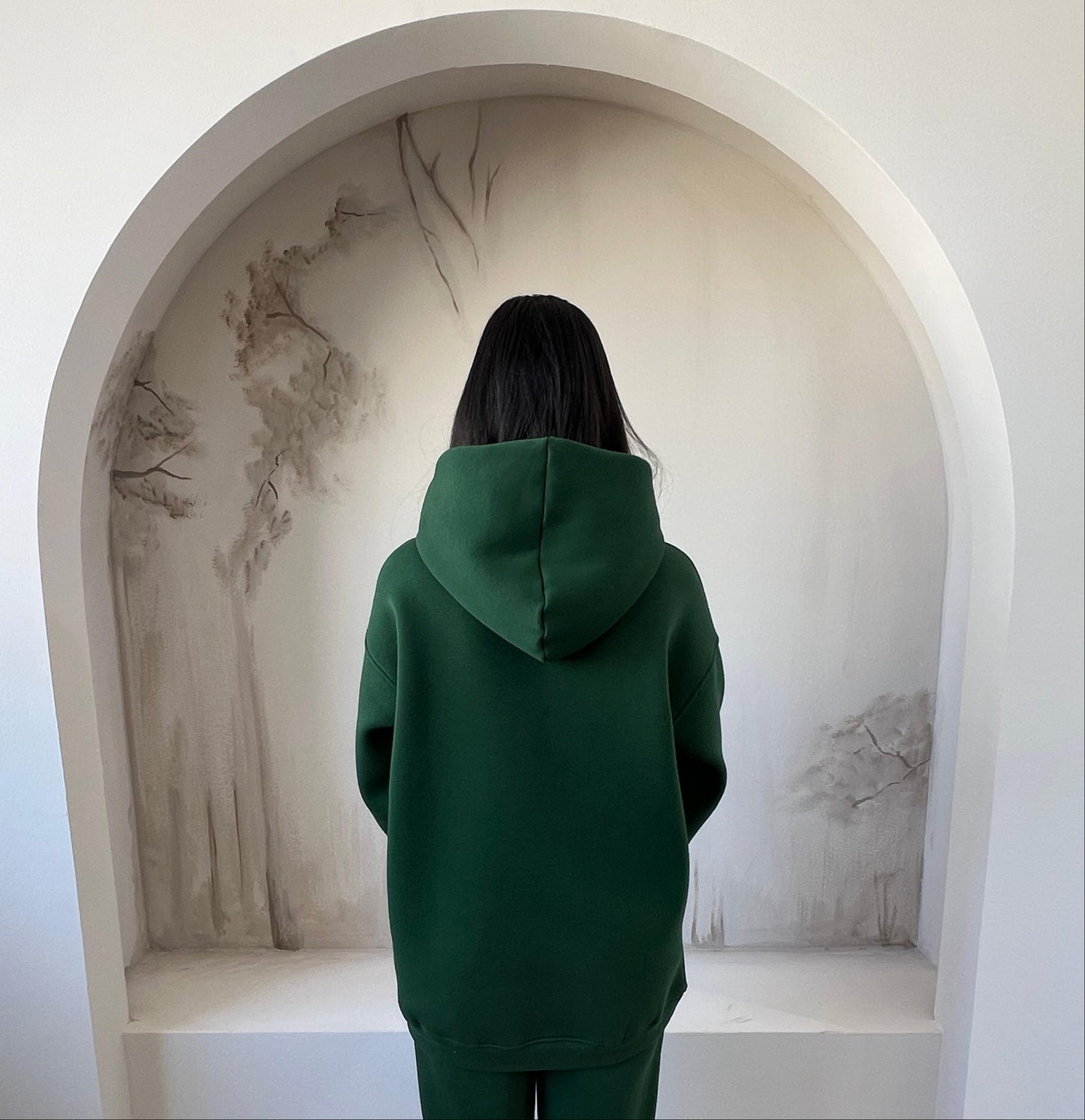 Basic Fleece Hoodie | Olive