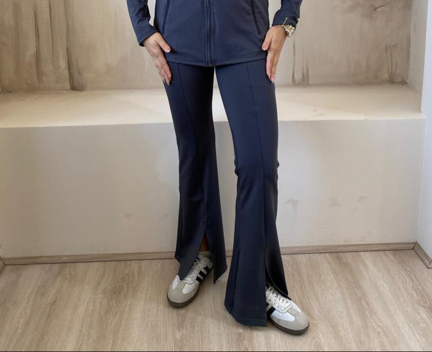 Sporty Flare pants | Grey