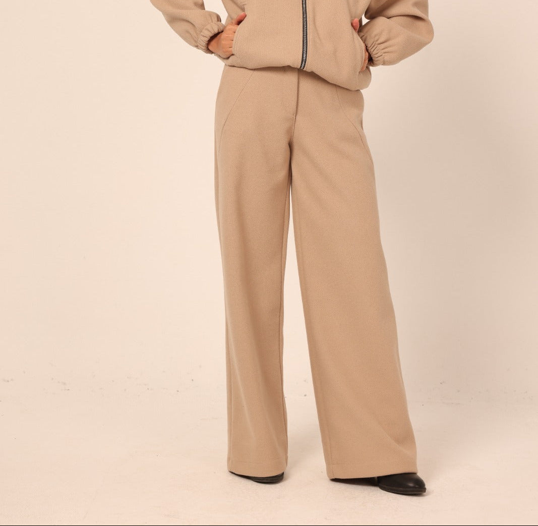 Cropped Bomber Pants