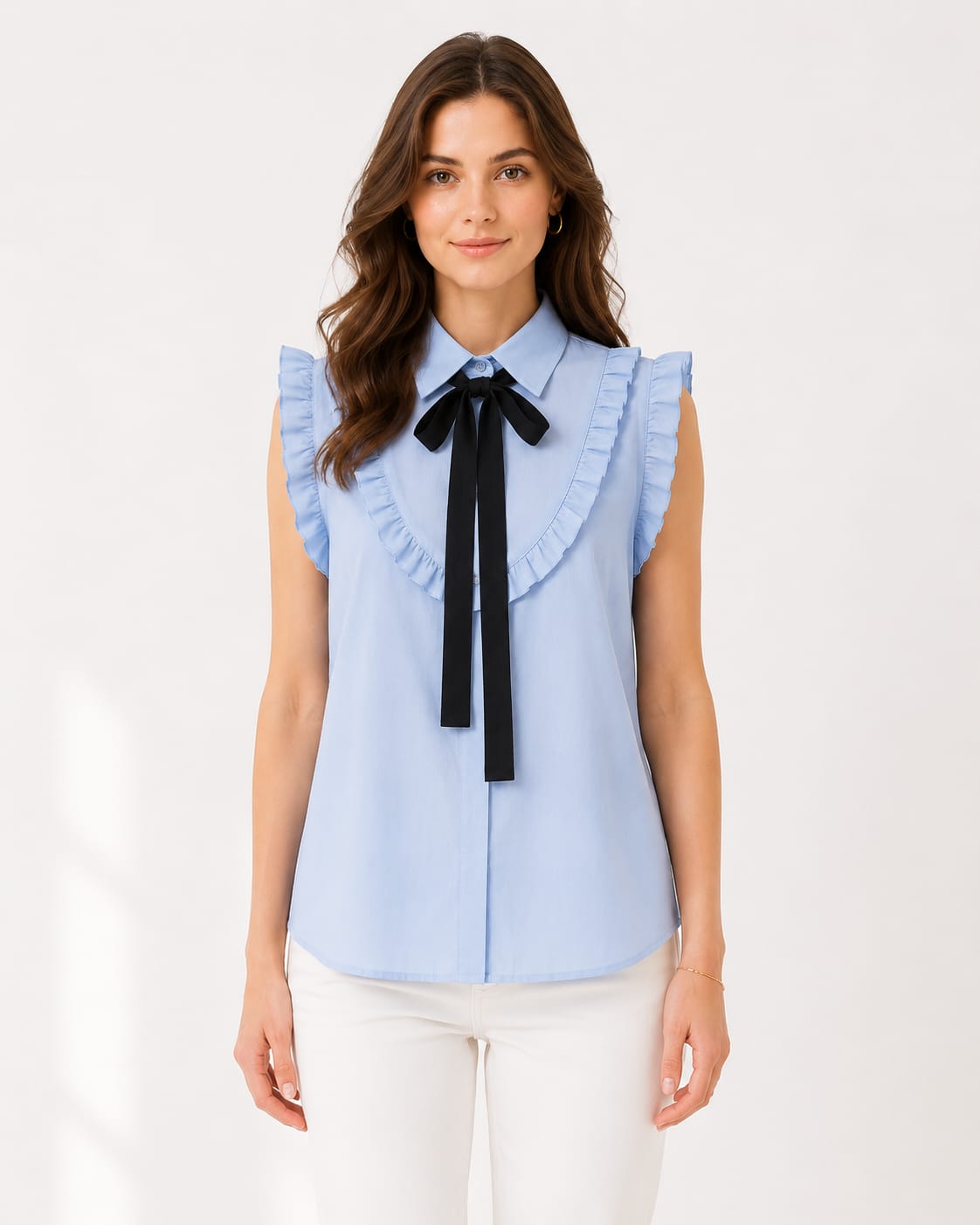Ruffle Bow Top