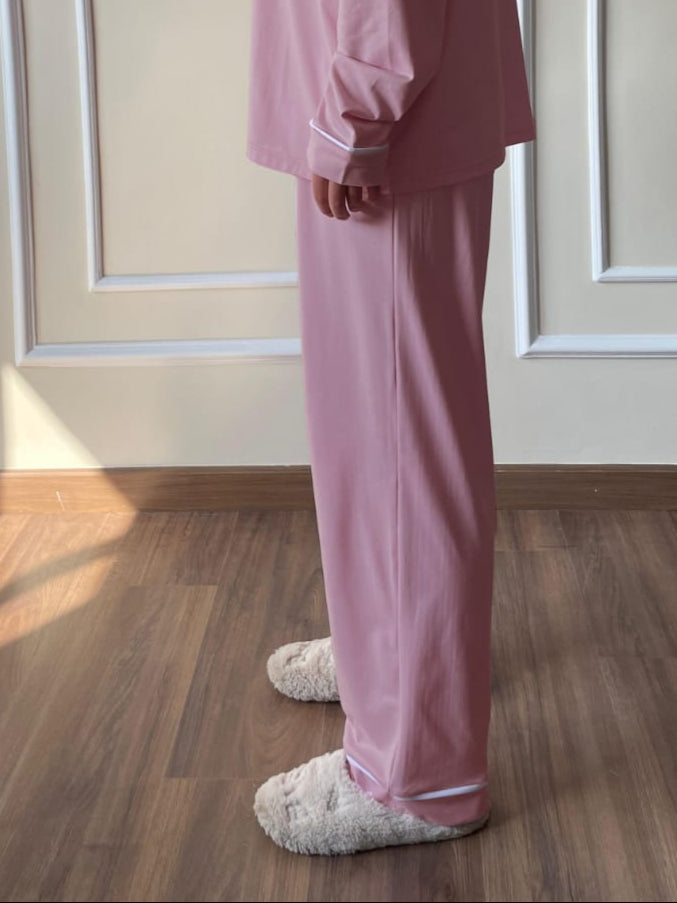 Classic Pajama Pants In Pink