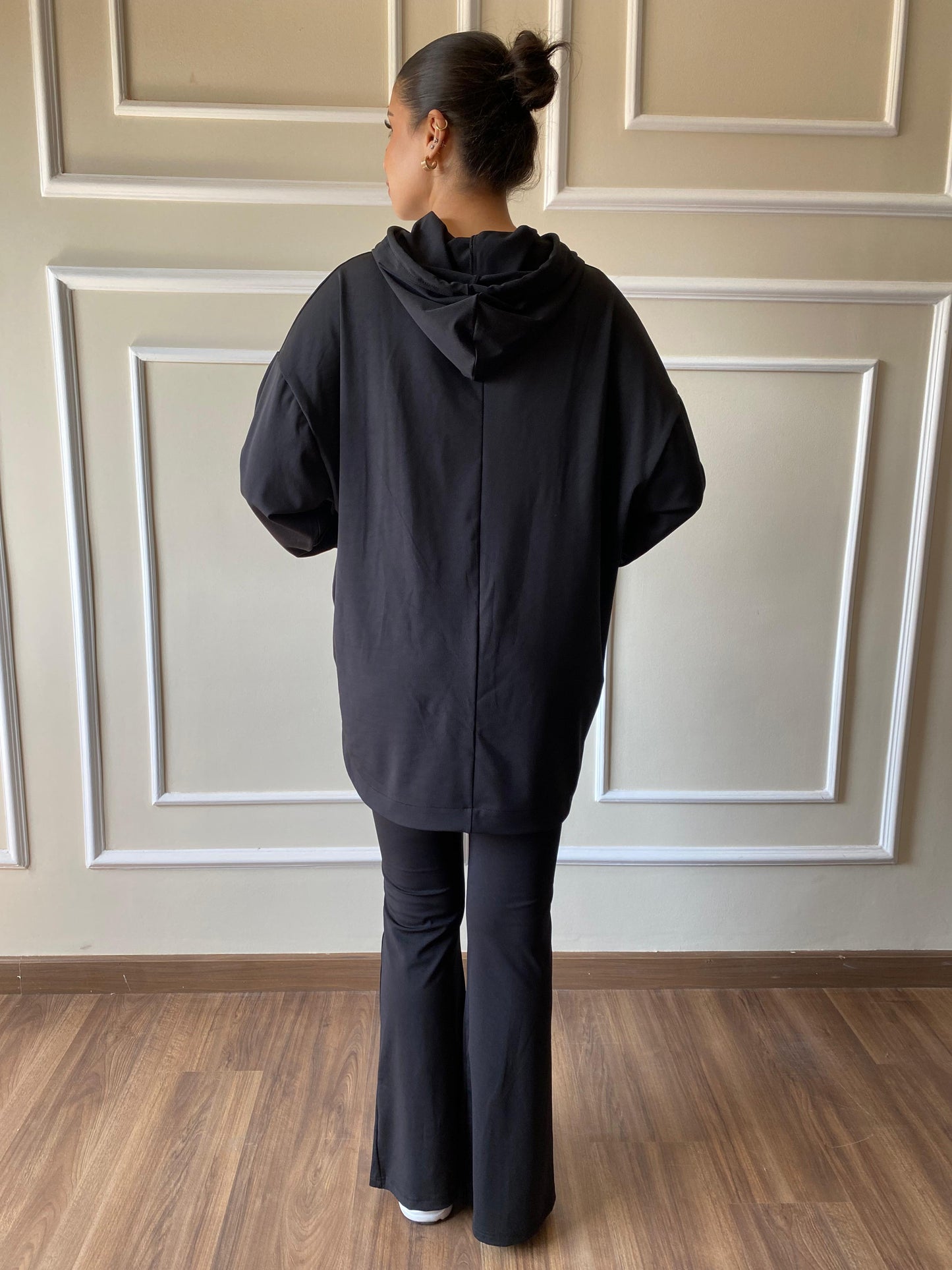 Flare Sporty Set In Black